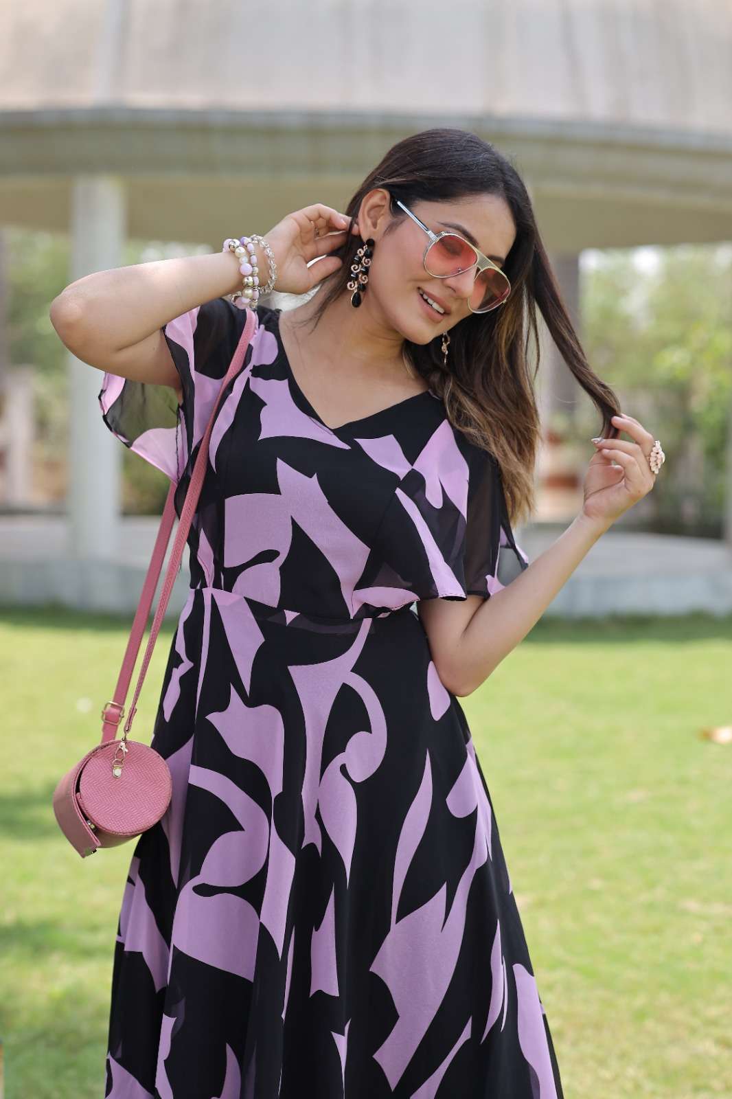 Floral Georgette Printed Maxi Kurti Wholesale catalog