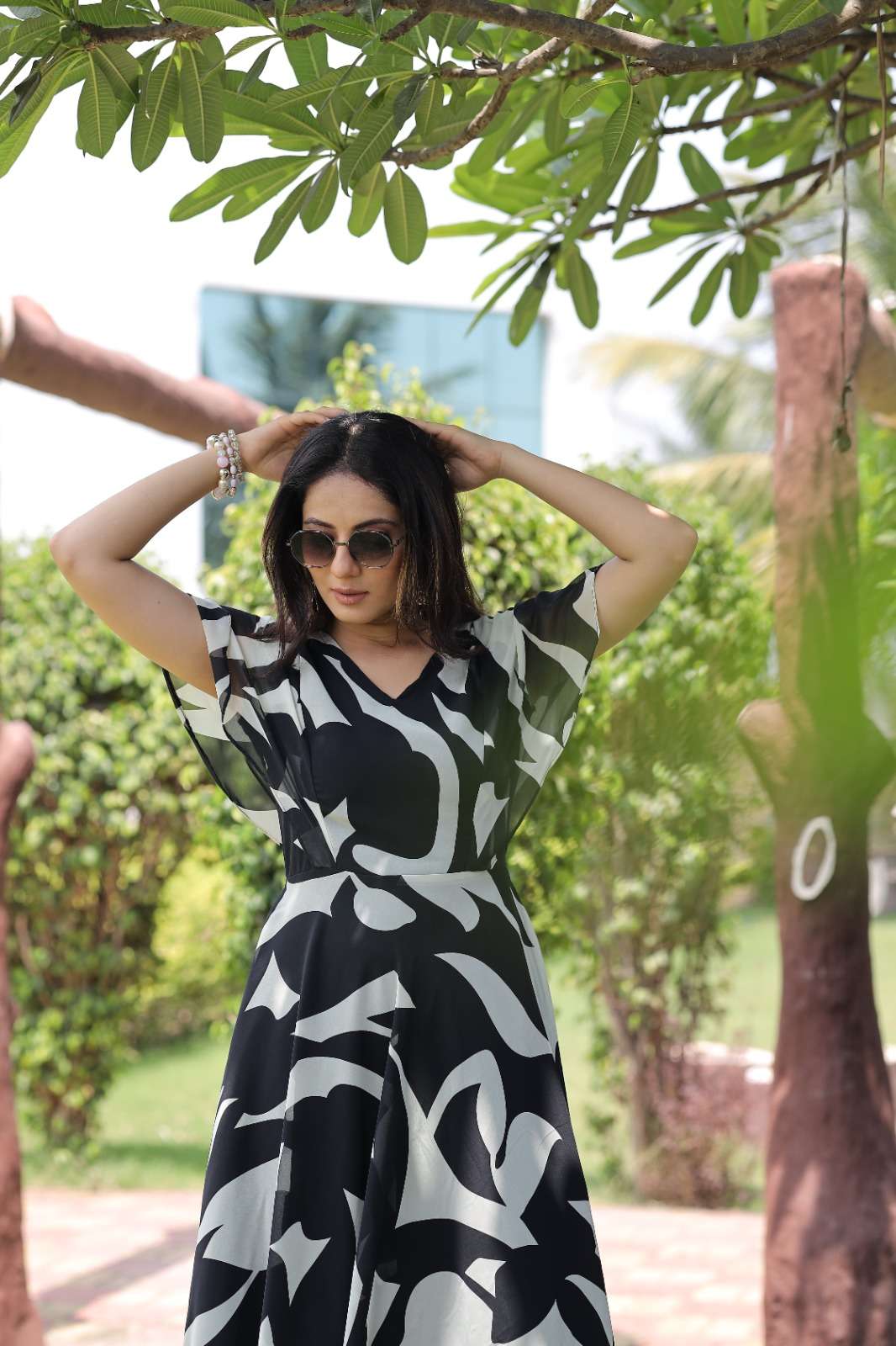 Floral Georgette Printed Maxi Kurti Wholesale catalog