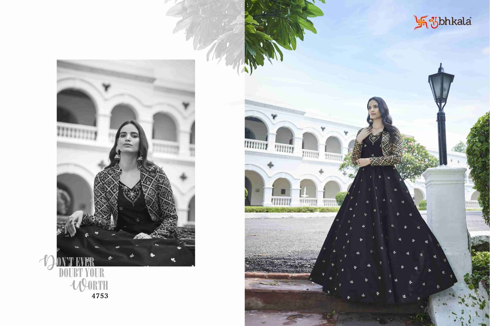 FLORY VOL. 21 Sequince Embroidered Work Anarkali Gown Kurti Wholesale catalog