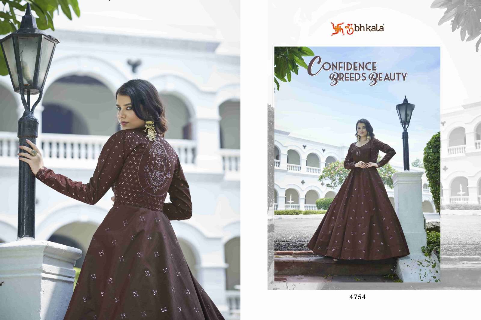 FLORY VOL. 21 Sequince Embroidered Work Anarkali Gown Kurti Wholesale catalog