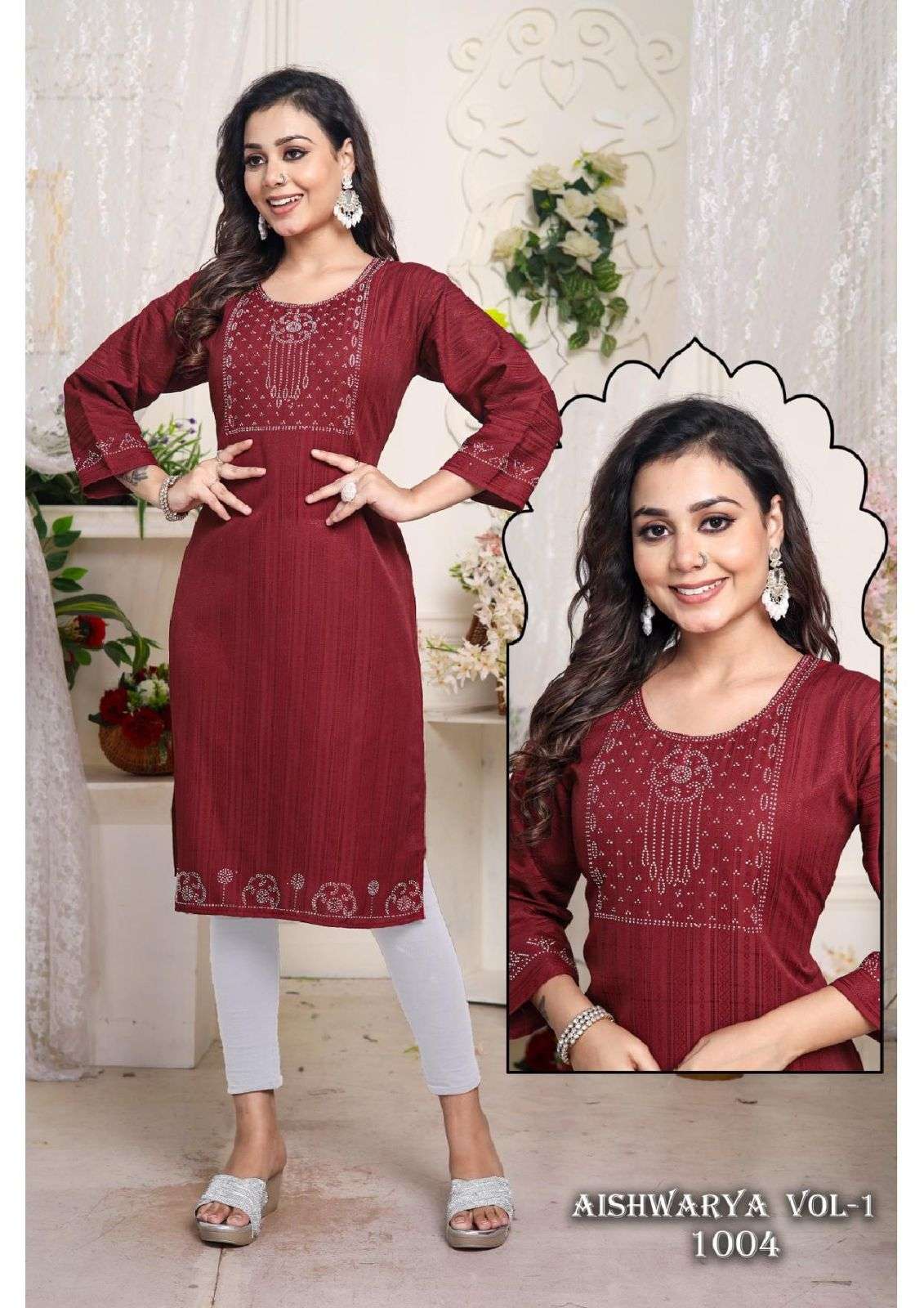 FT AISHWARYA VOL-1 Kurti Wholesale catalog