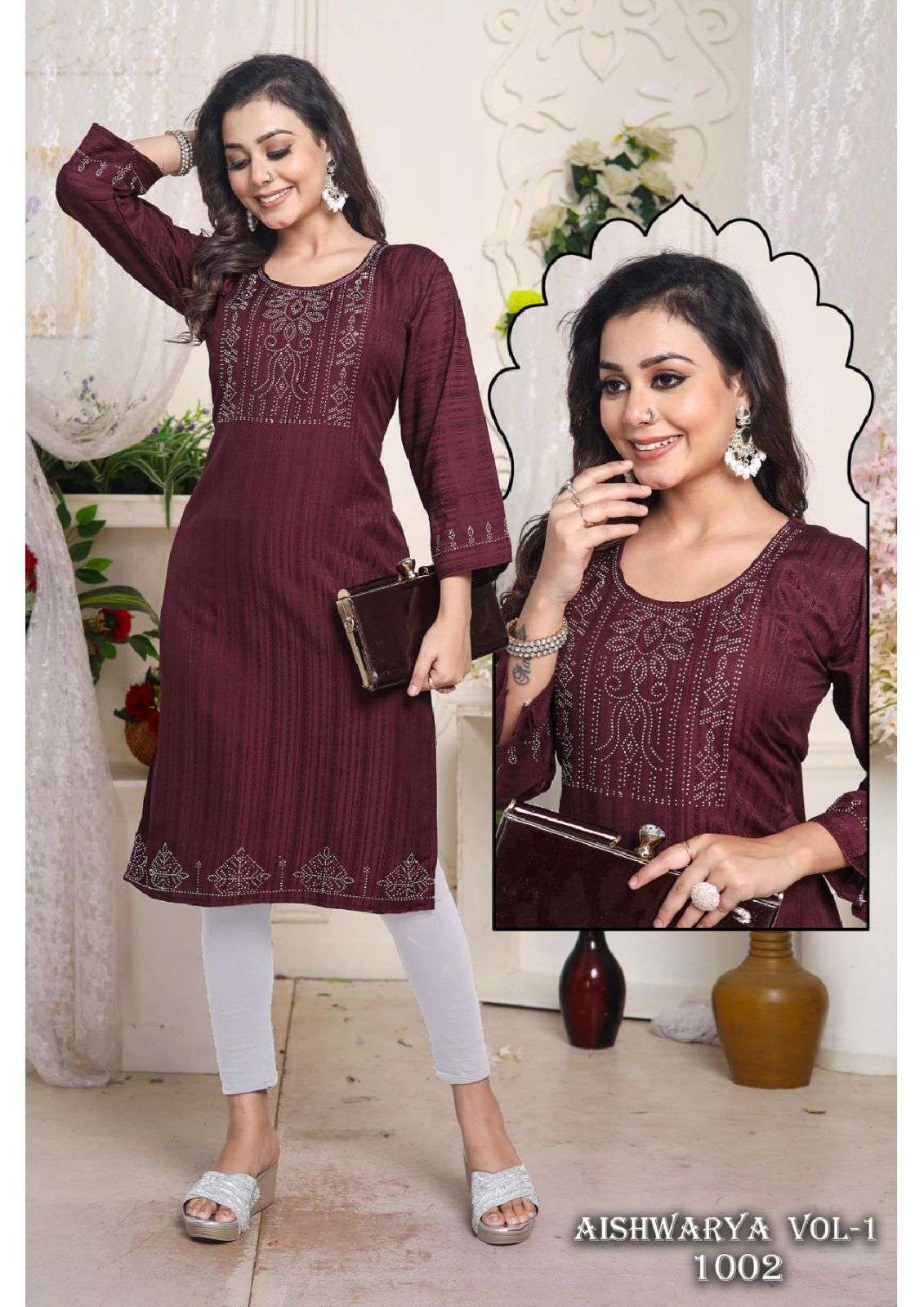 FT AISHWARYA VOL-1 Kurti Wholesale catalog
