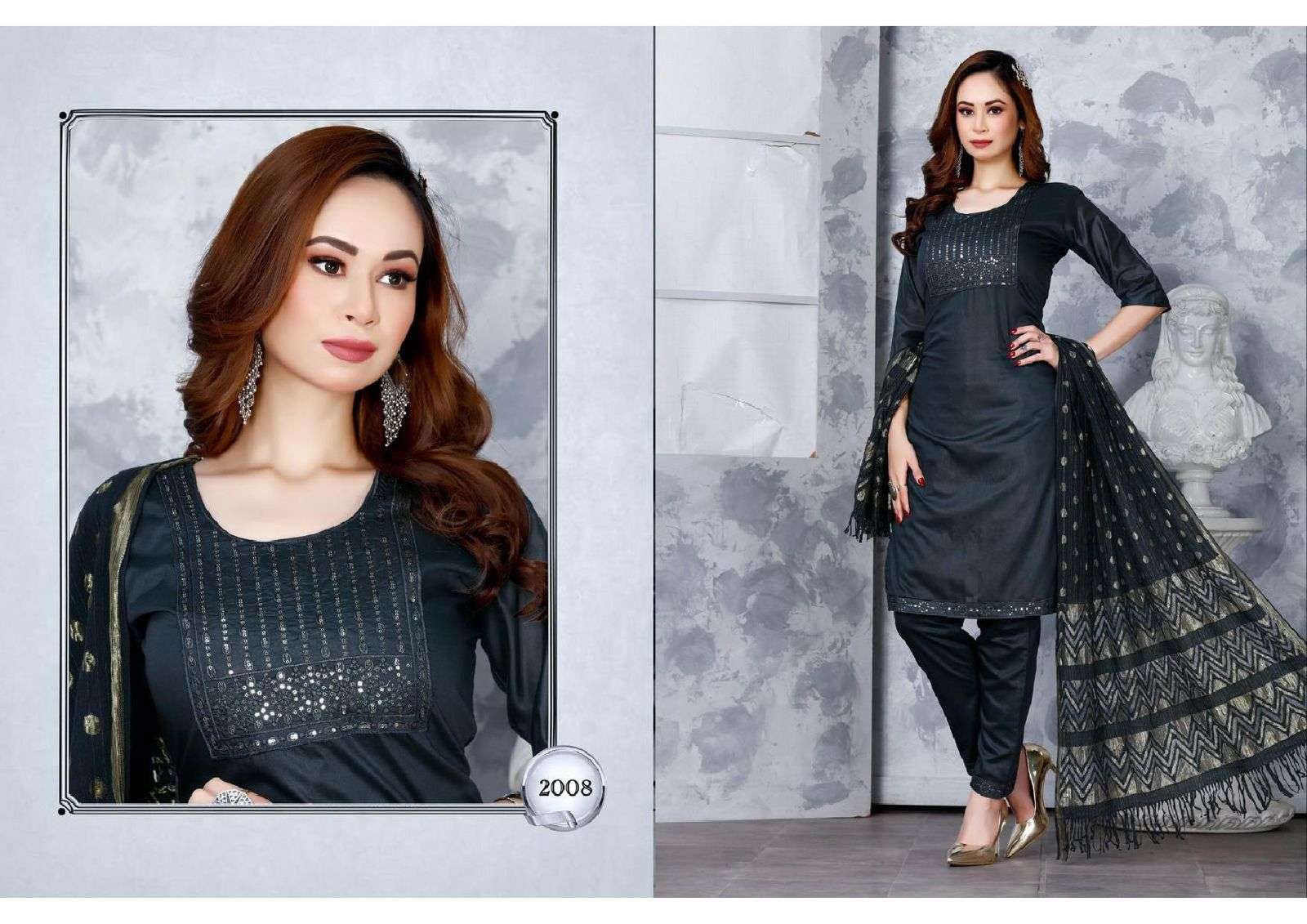 Ft Bachelor Vol 1 Kurti Top With Bottom Dupatta Wholesale catalog