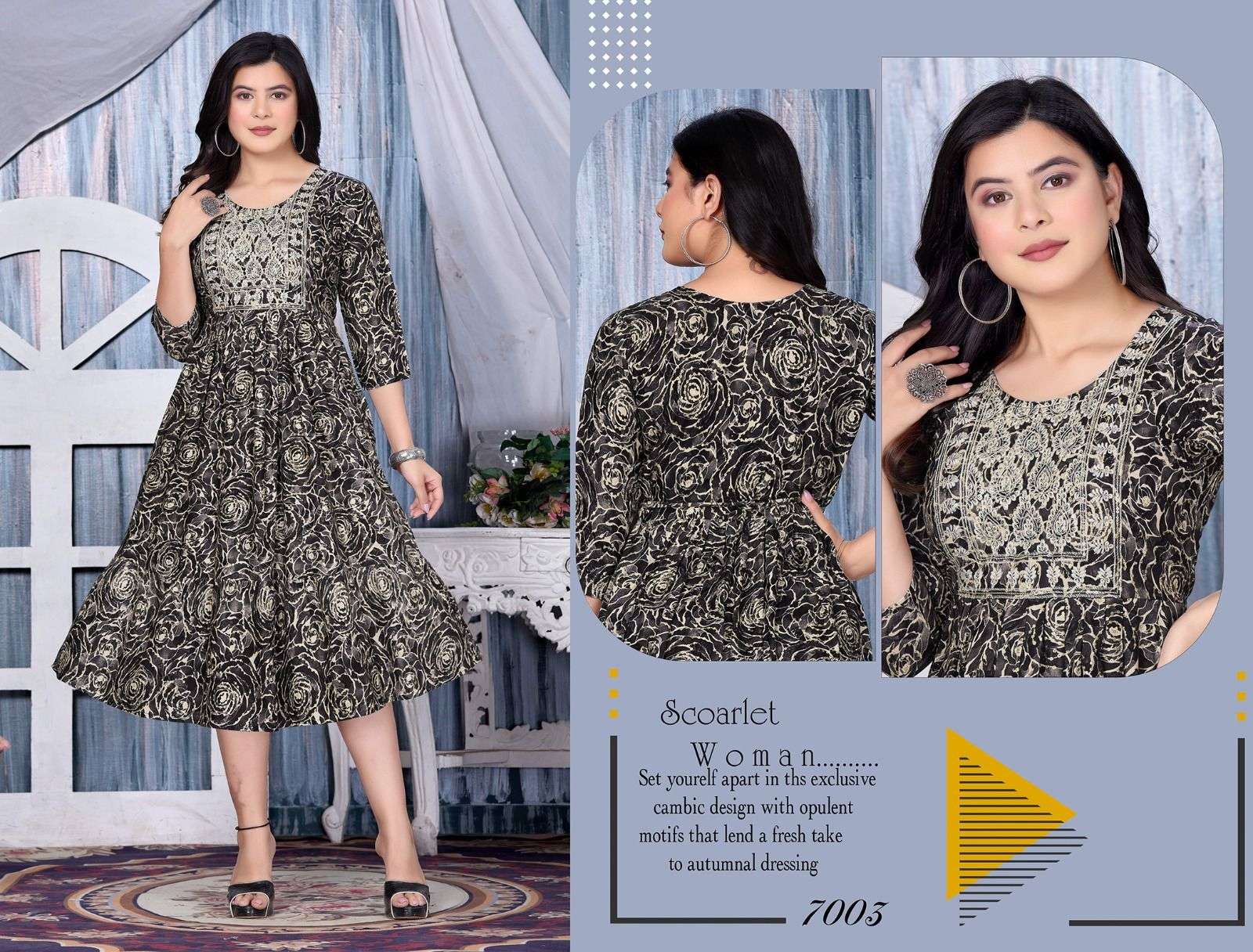 FT FLOWER FASHION Kurti Wholesale catalog