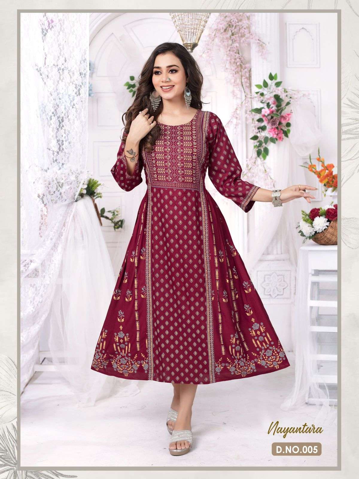 FT GOLDEN NAYANTARA Kurti Wholesale catalog