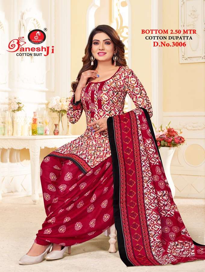 Ganeshji Panchi Patiyala Vol-3 – Dress Material - Wholesale Catalog