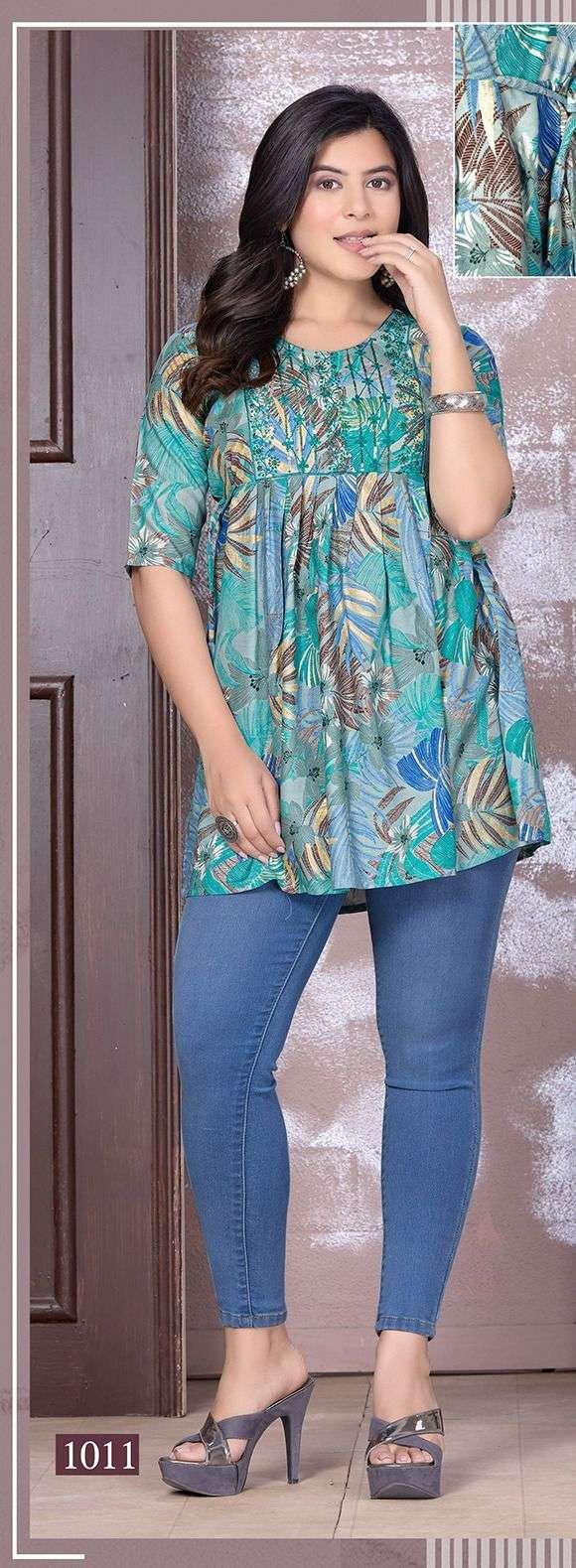 GOLDEN BEAUTY FLY Kurti Wholesale catalog