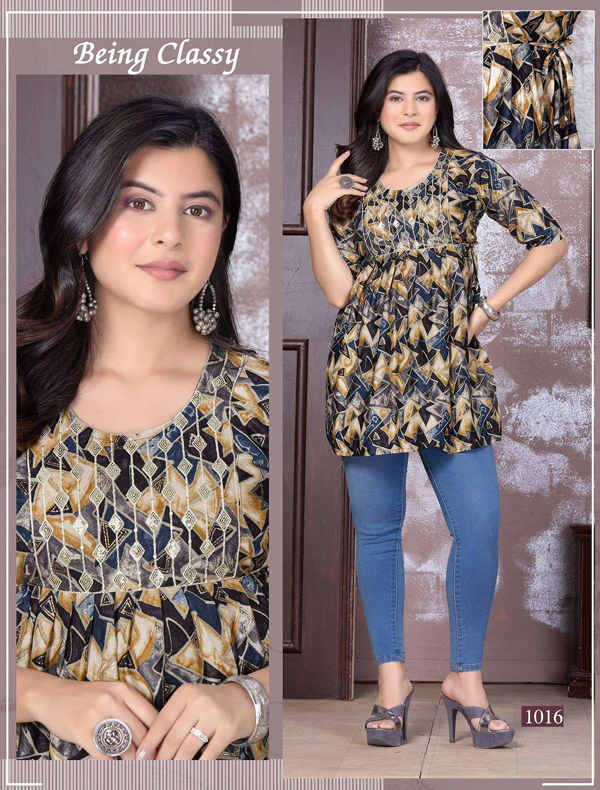 GOLDEN BEAUTY FLY Kurti Wholesale catalog