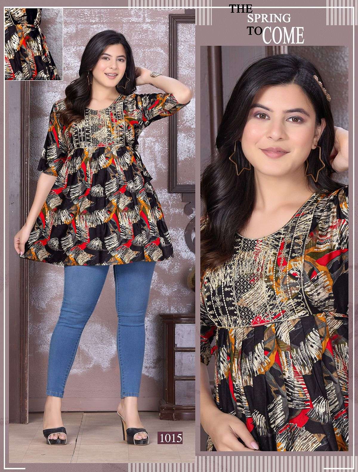 GOLDEN BEAUTY FLY Kurti Wholesale catalog