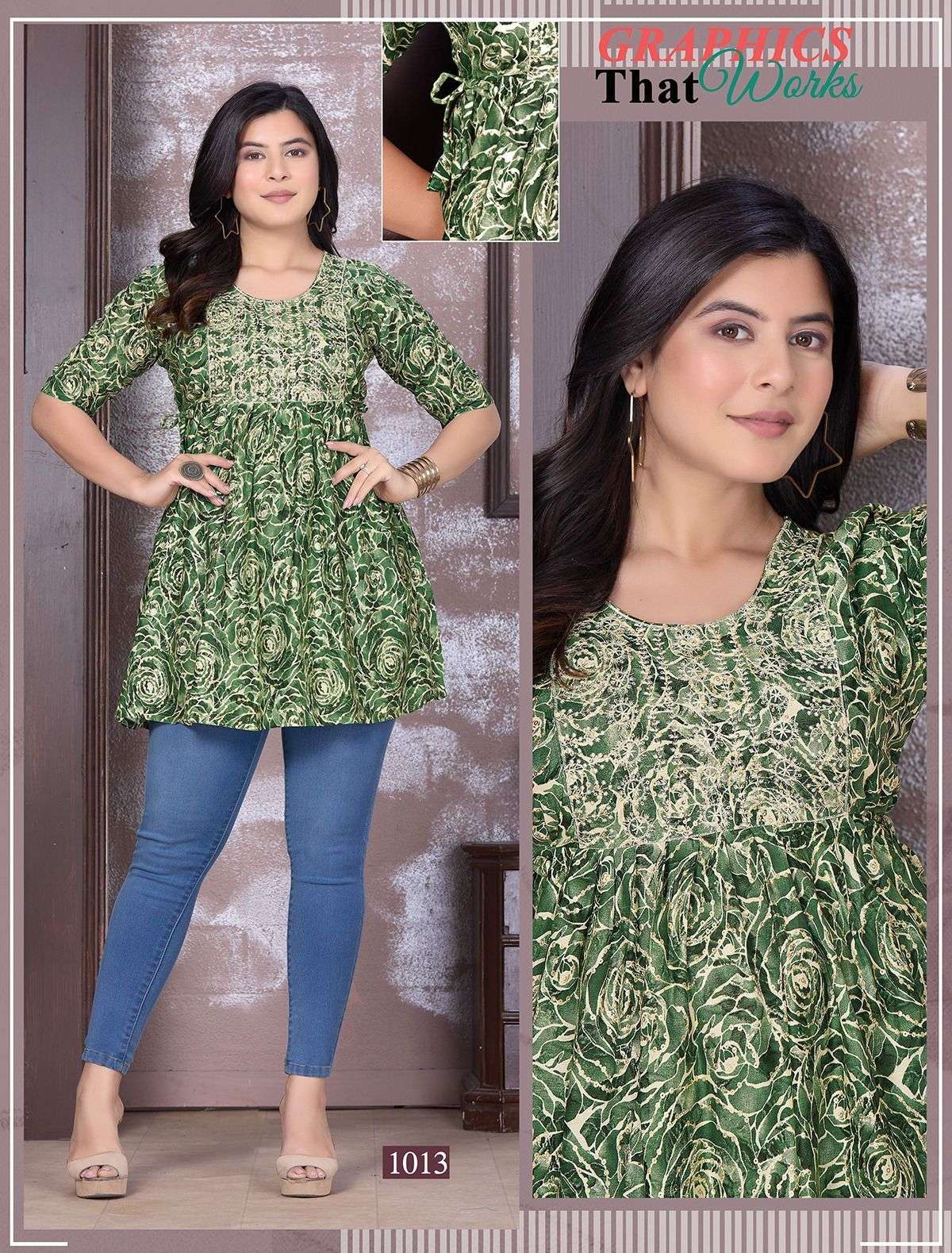 GOLDEN BEAUTY FLY Kurti Wholesale catalog