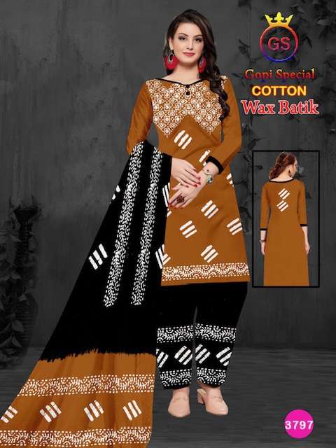 GS Cotton Wax Batik – Dress Material - Wholesale Catalog