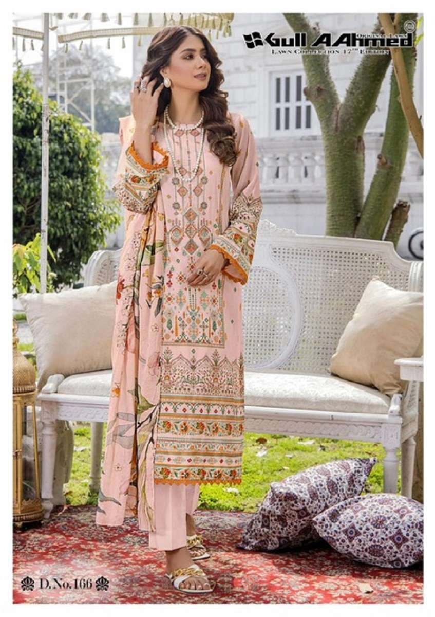 Gull Ahmed Lawn Collection Vol-17 -Dress Material -Wholesale Catalog
