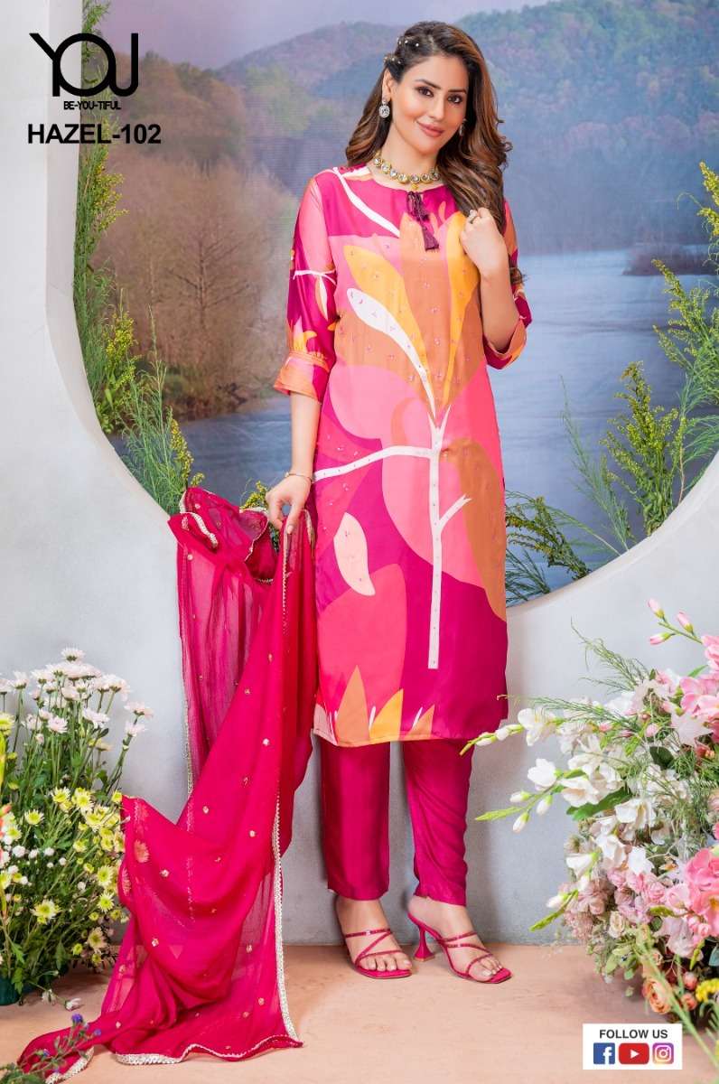 Hazel ITALIAN SATIN SILK Kurti Wholesale catalog