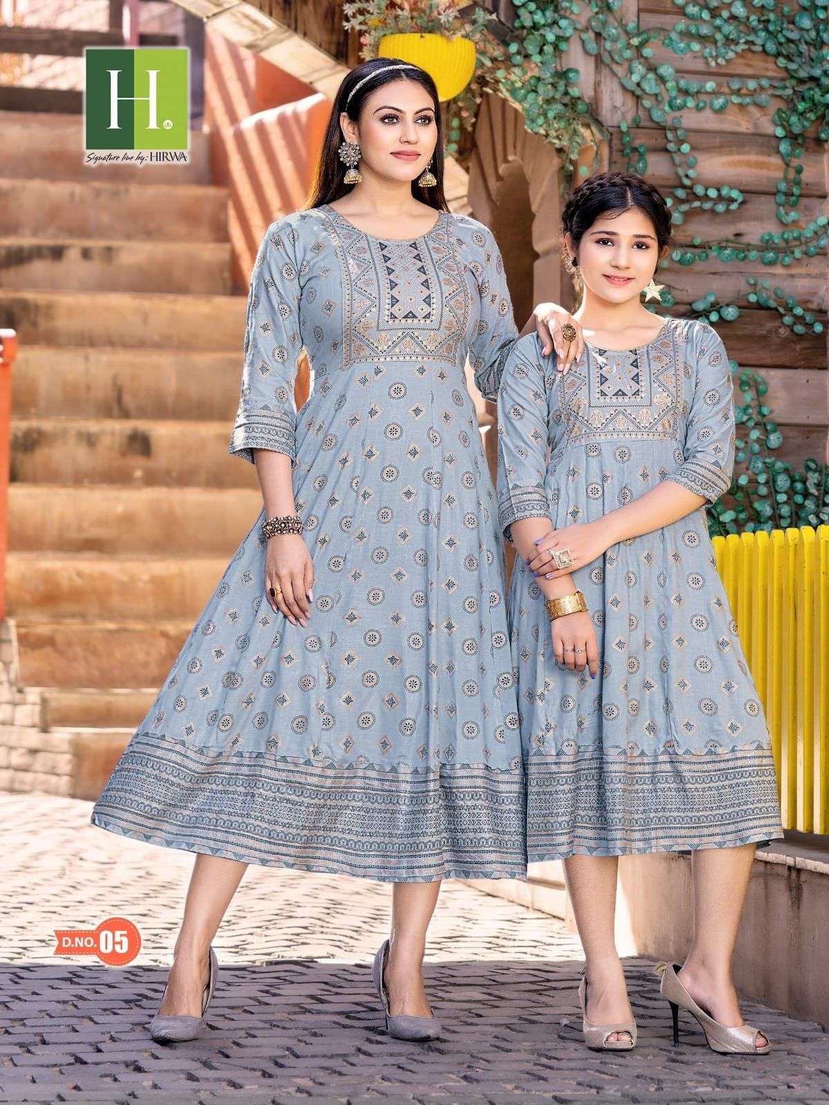 HIRWA RIDHI SHIDHI VOL.2 Anarkali Kurti Wholesale catalog