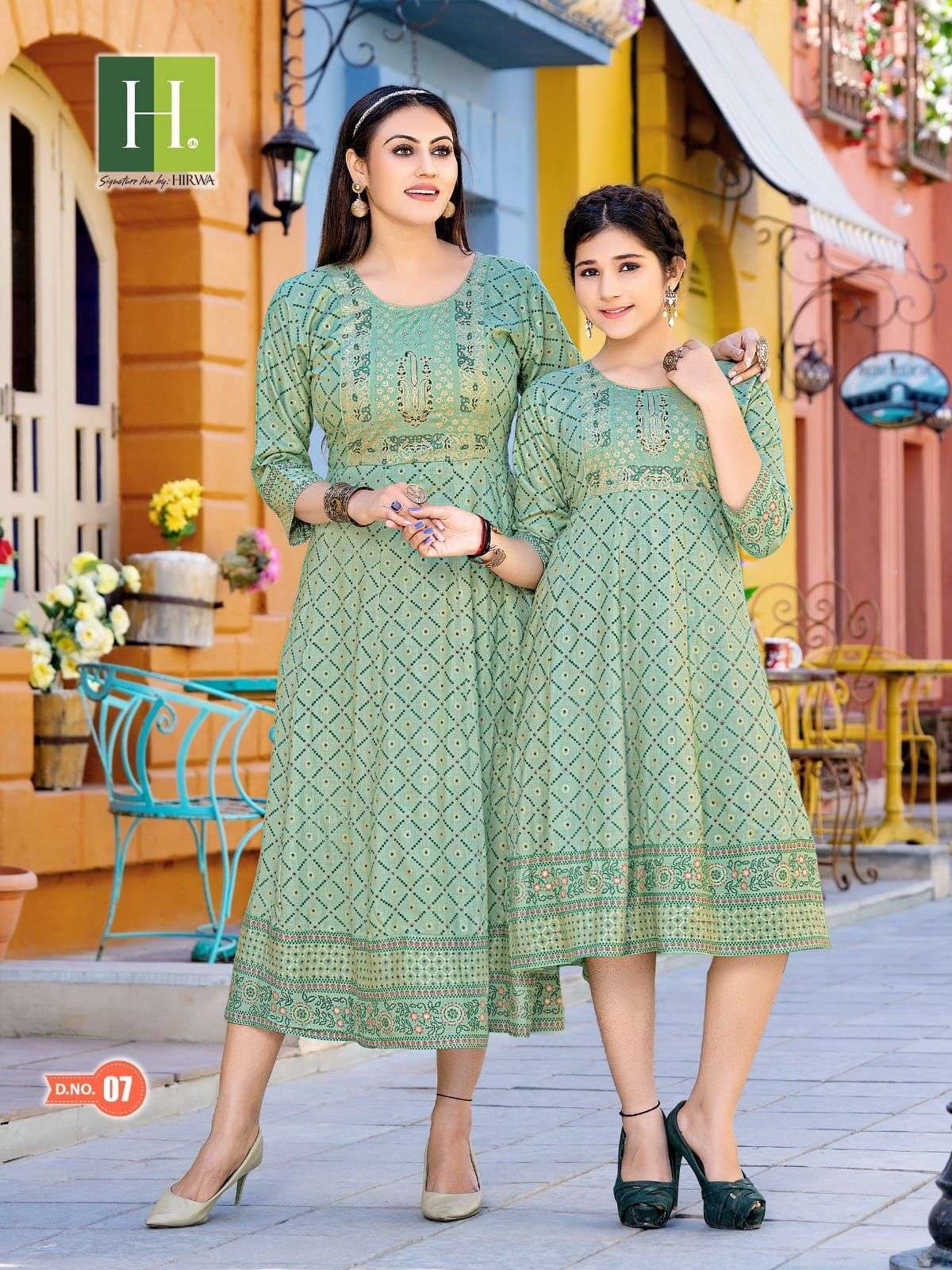 HIRWA RIDHI SHIDHI VOL.2 Anarkali Kurti Wholesale catalog