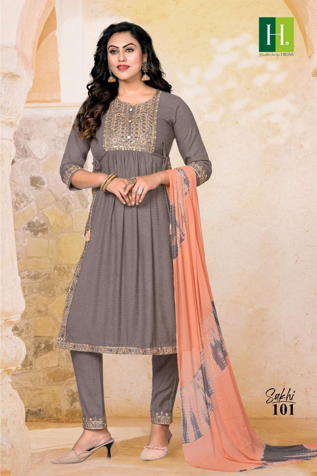 HIRWA Sakhi Kurti Wholesale catalog