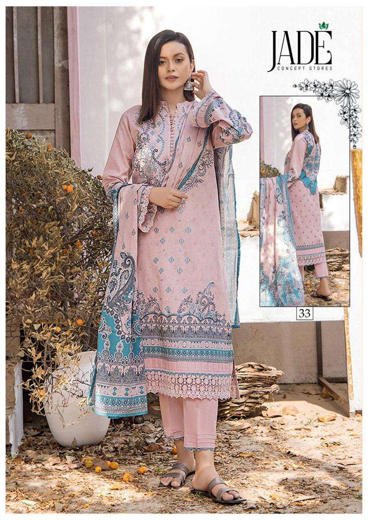 Jade Chevron Vol 4 Exclusive Heavy Cotton Dress Material Wholesale catalog