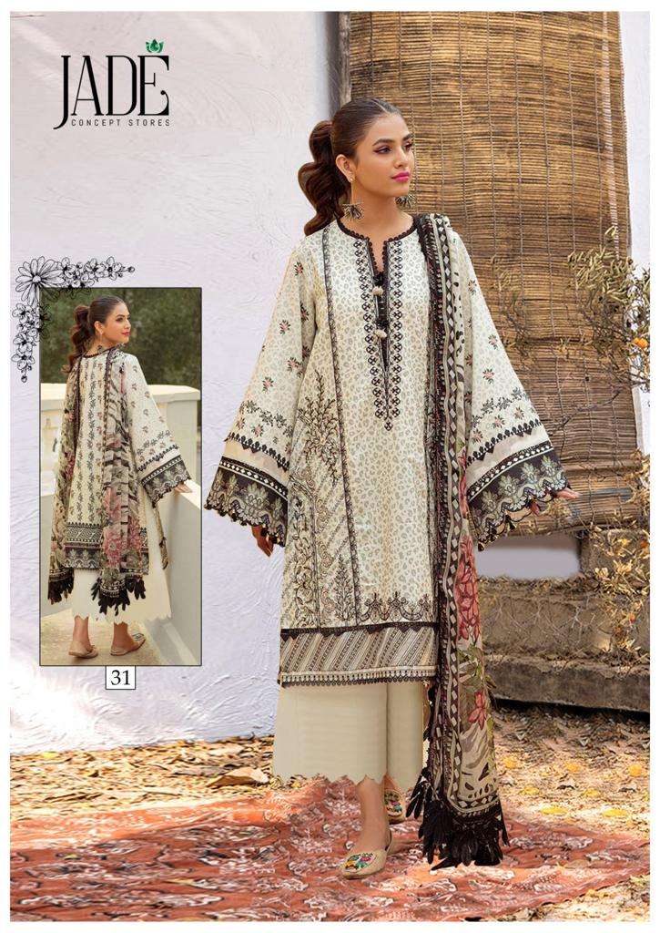 Jade Chevron Vol 4 Exclusive Heavy Cotton Dress Material Wholesale catalog
