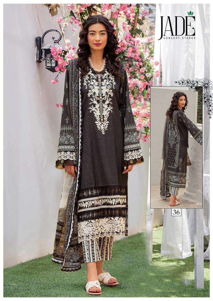 Jade Chevron Vol 4 Exclusive Heavy Cotton Dress Material Wholesale catalog