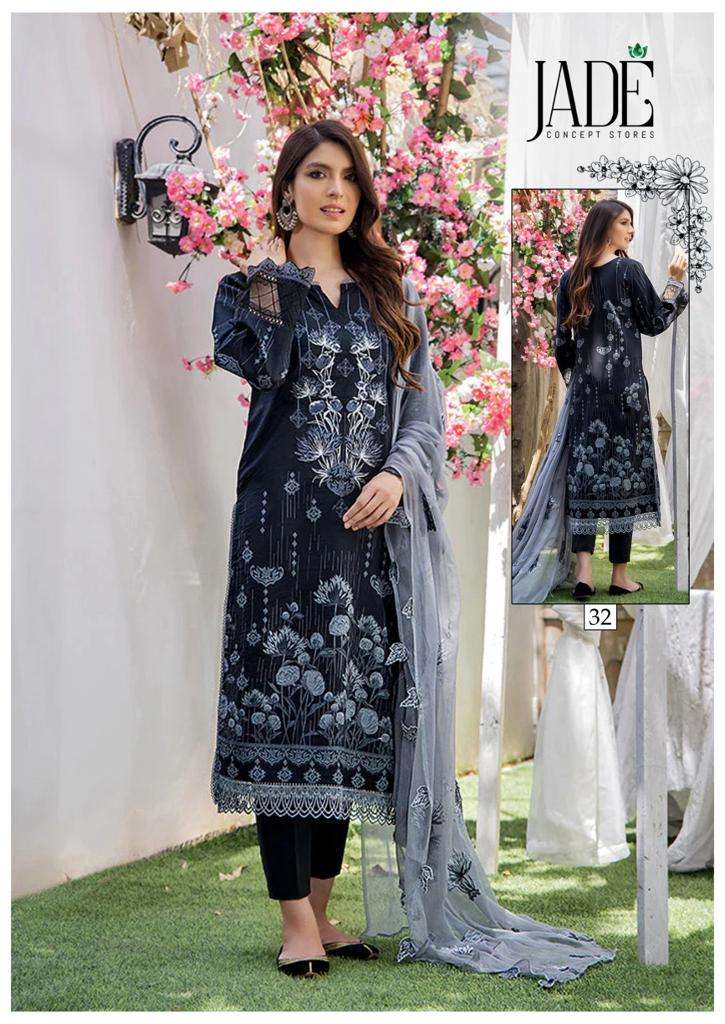 Jade Chevron Vol 4 Exclusive Heavy Cotton Dress Material Wholesale catalog