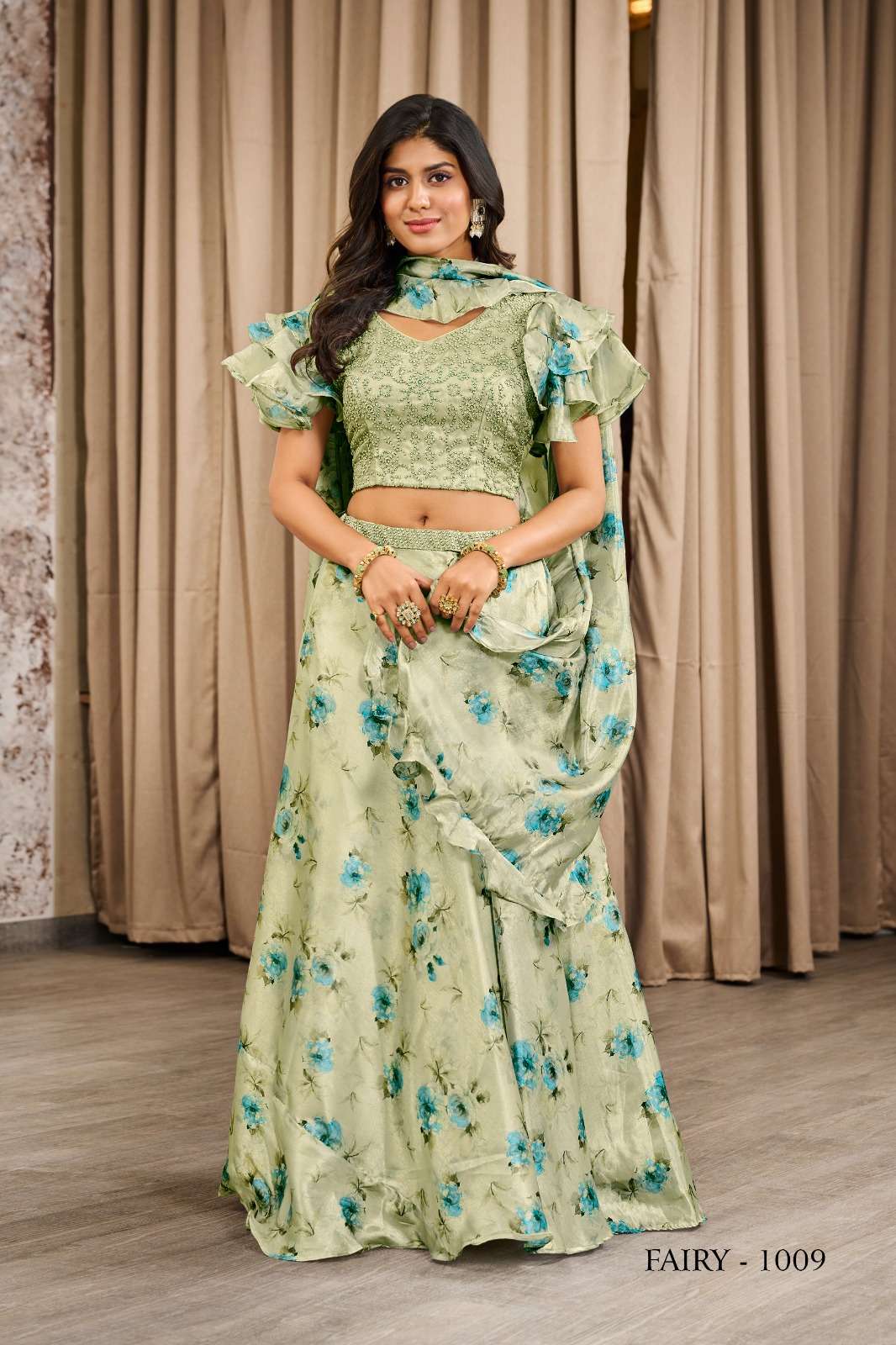 Jivora Fairy Exclusive Fancy Crop Top Lehenga Choli Wholesale catalog