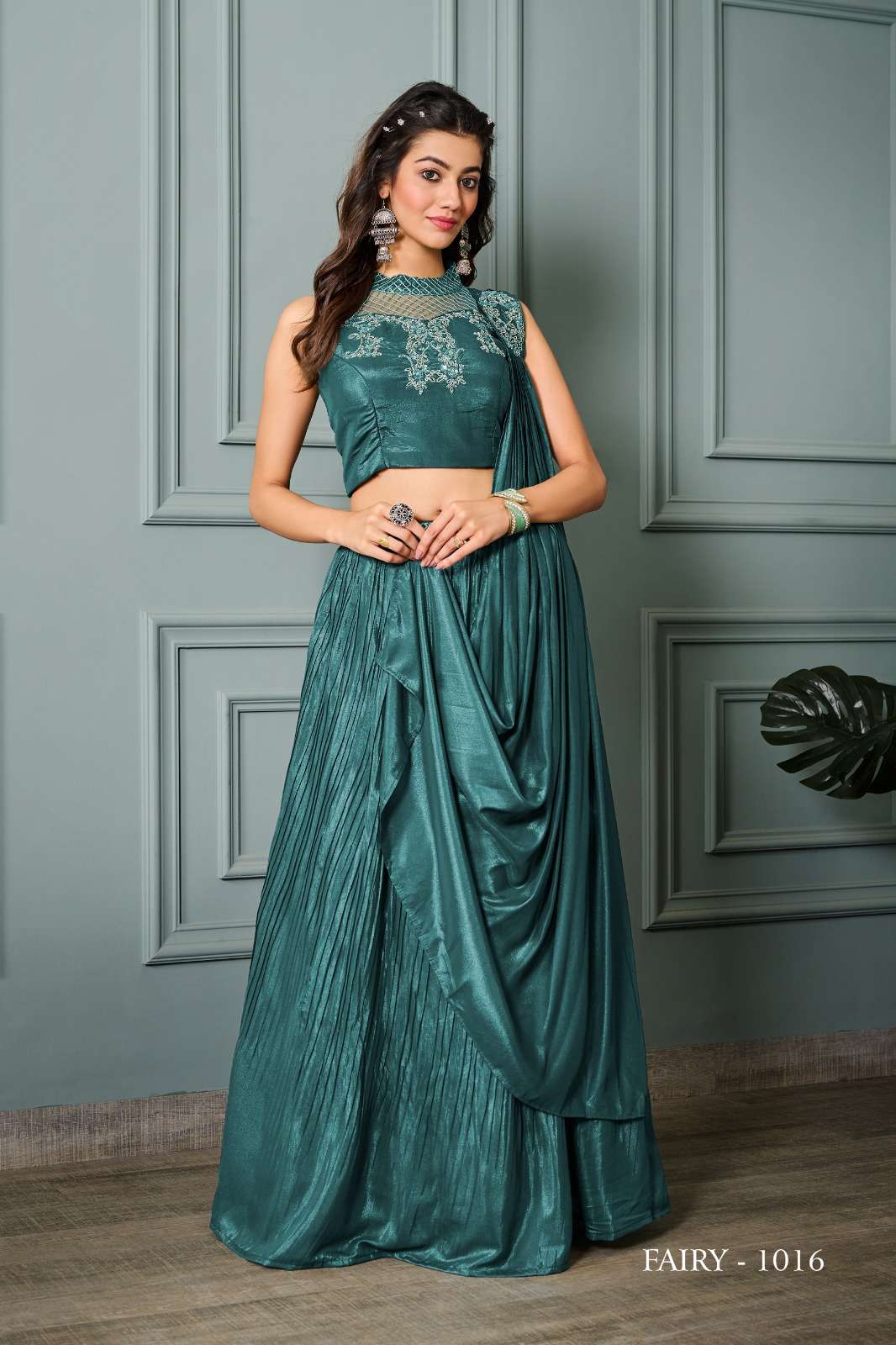 Jivora Fairy Exclusive Fancy Crop Top Lehenga Choli Wholesale catalog