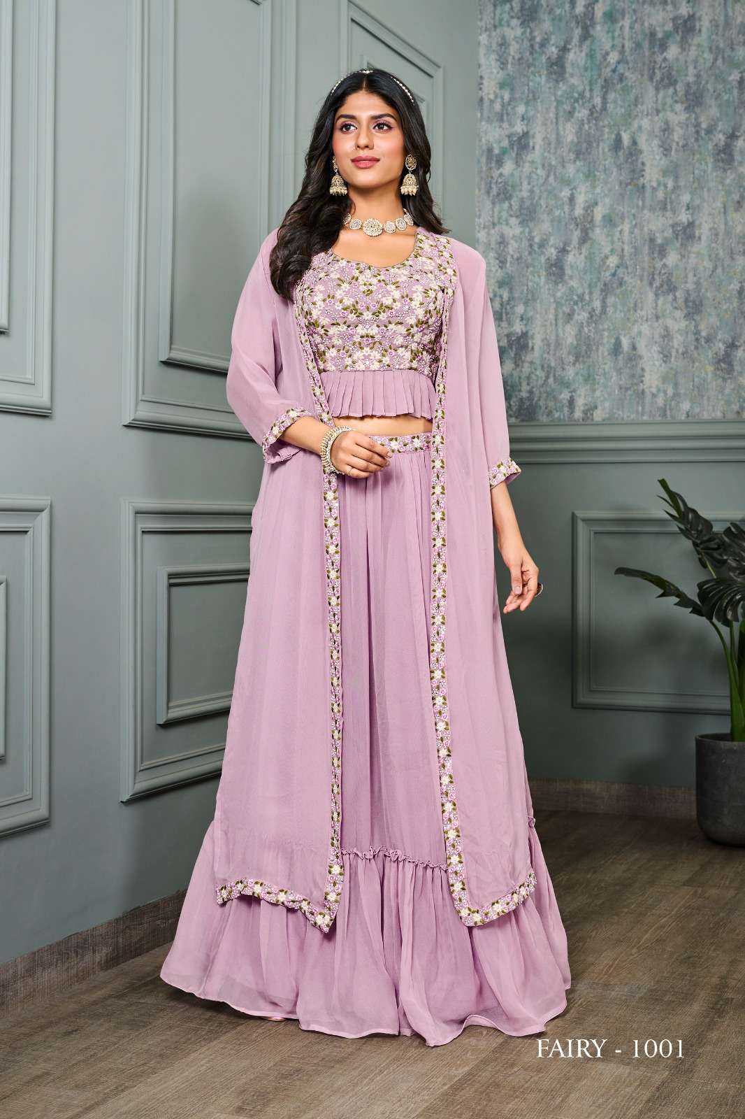 Jivora Fairy Exclusive Fancy Crop Top Lehenga Choli Wholesale catalog