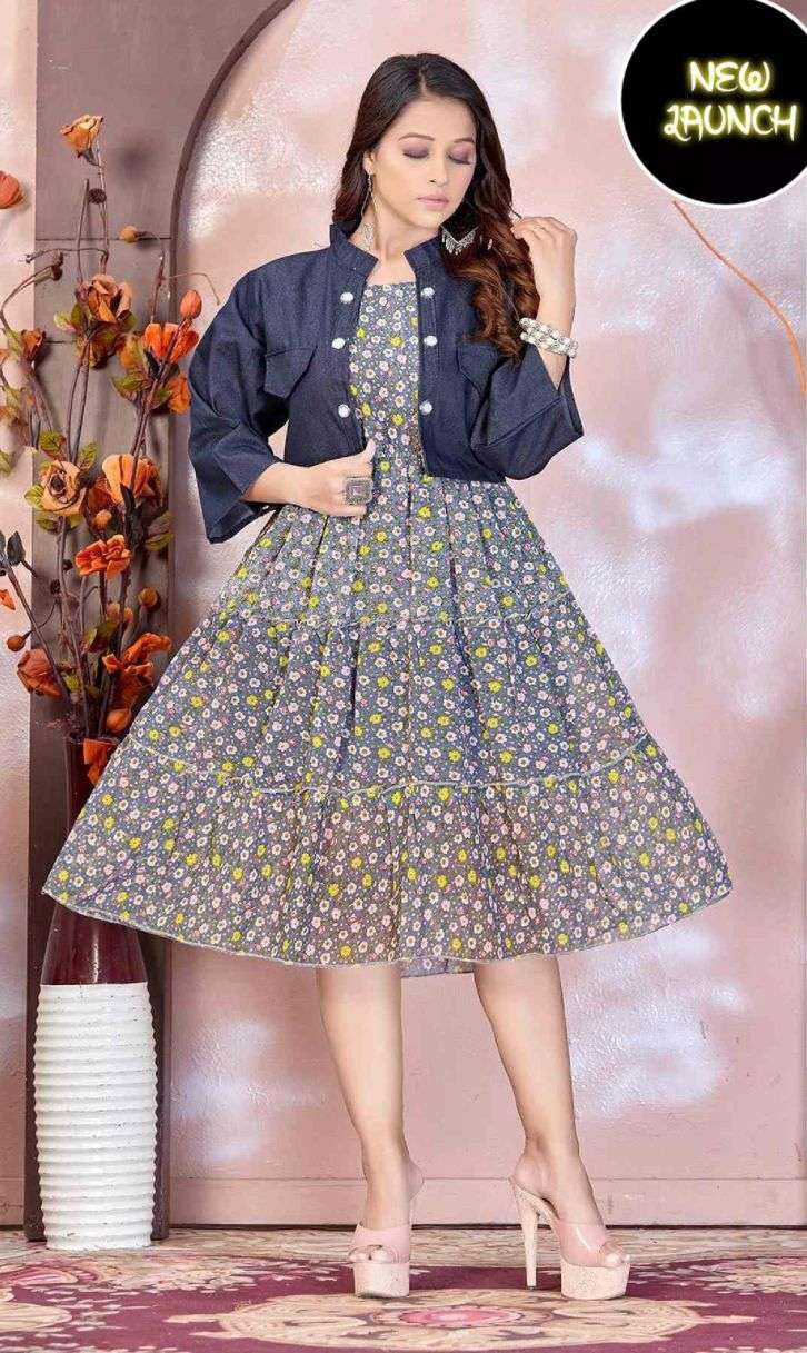 JLF CARRIE GEORGETTE Kurti Wholesale catalog