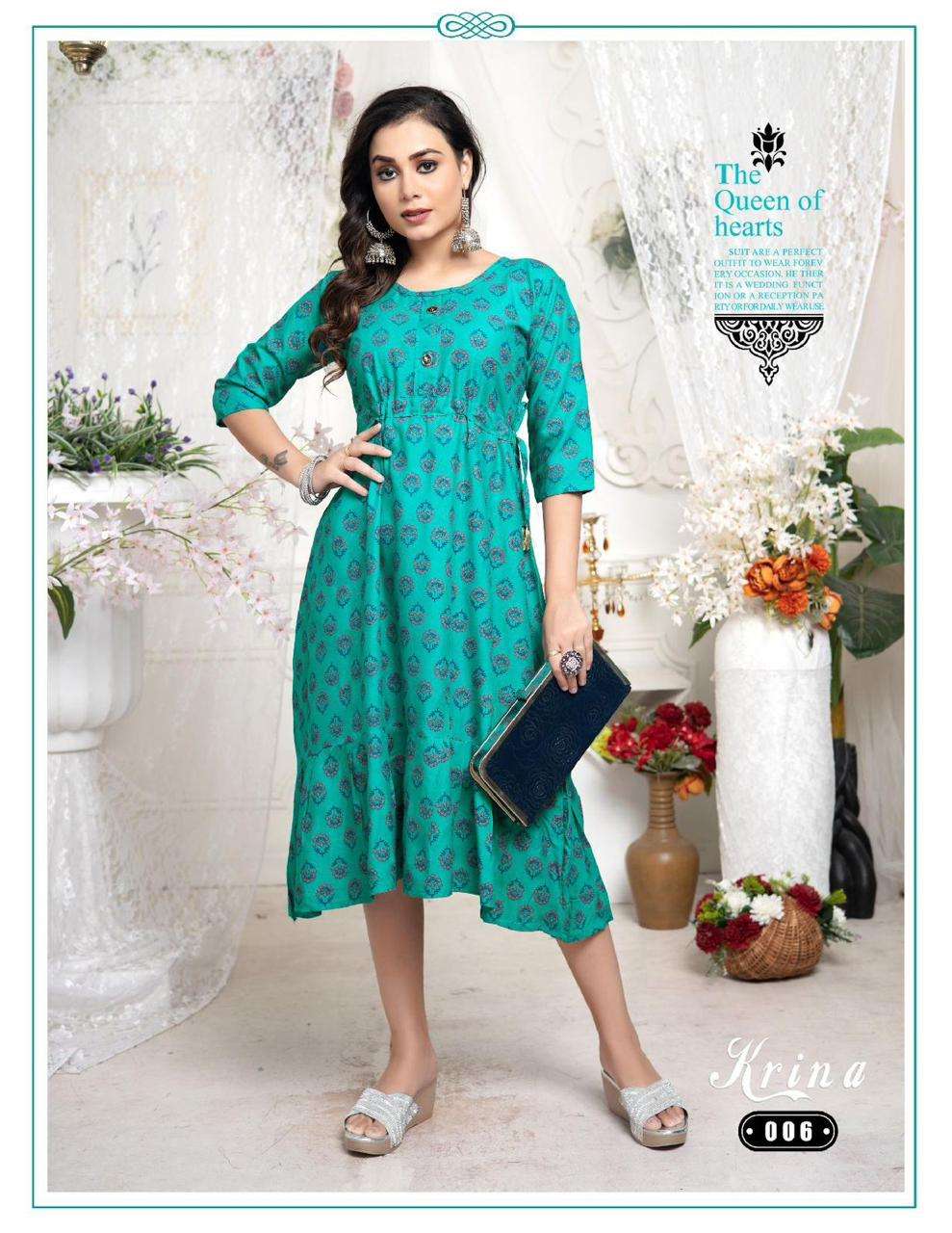 JLF KRINA VOL.1 Kurti Wholesale catalog