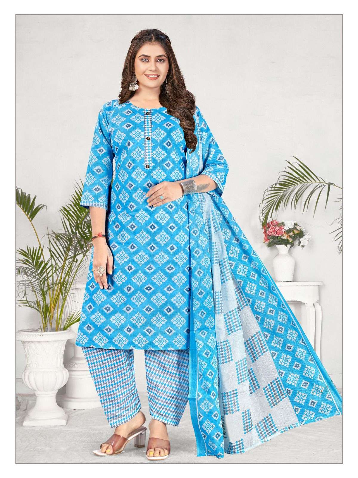 JLF RANGLOI  PATIYALA READYMADE VOL-08 Dress Materials Wholesale catalog