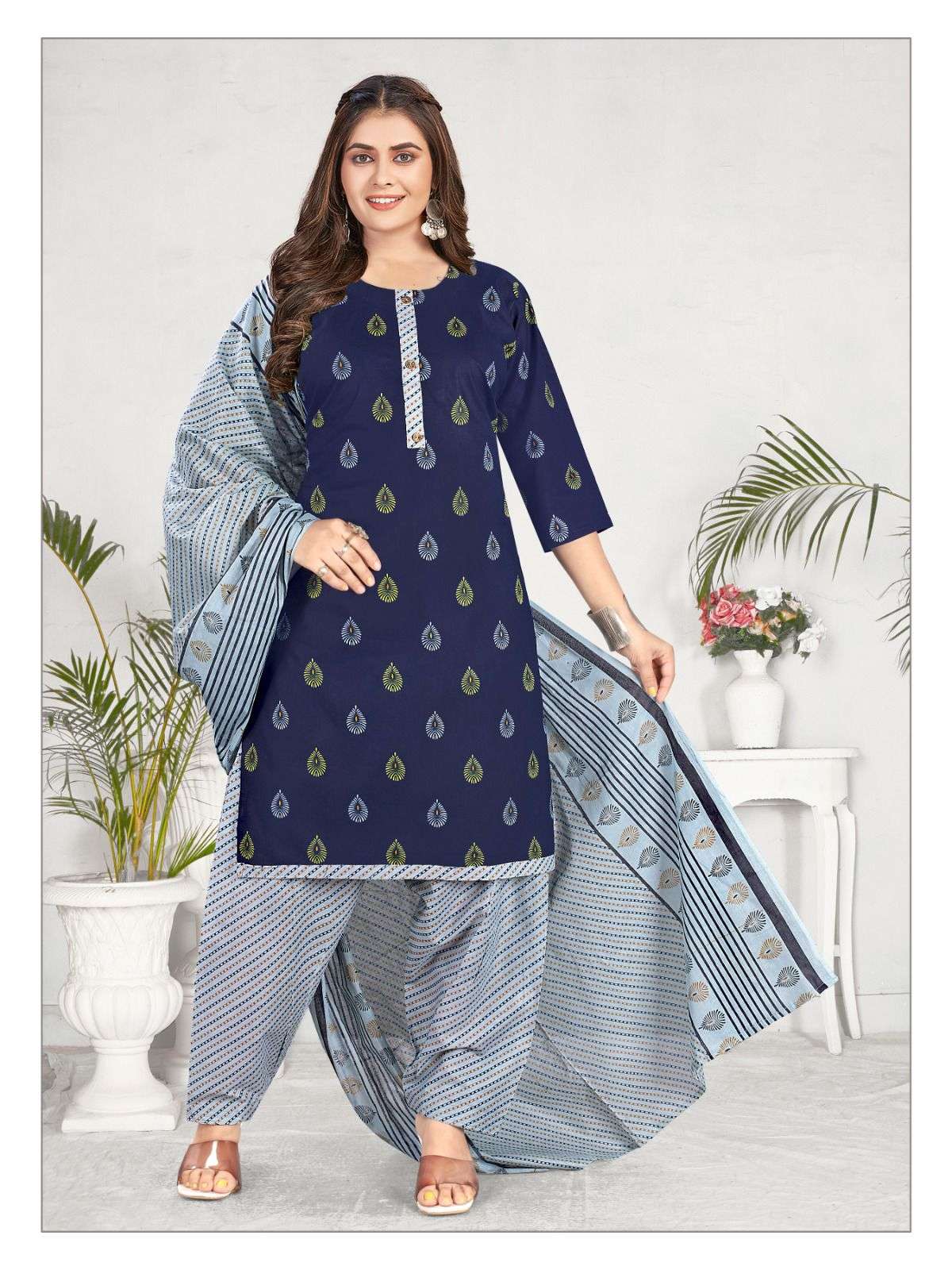 JLF RANGLOI  PATIYALA READYMADE VOL-08 Dress Materials Wholesale catalog