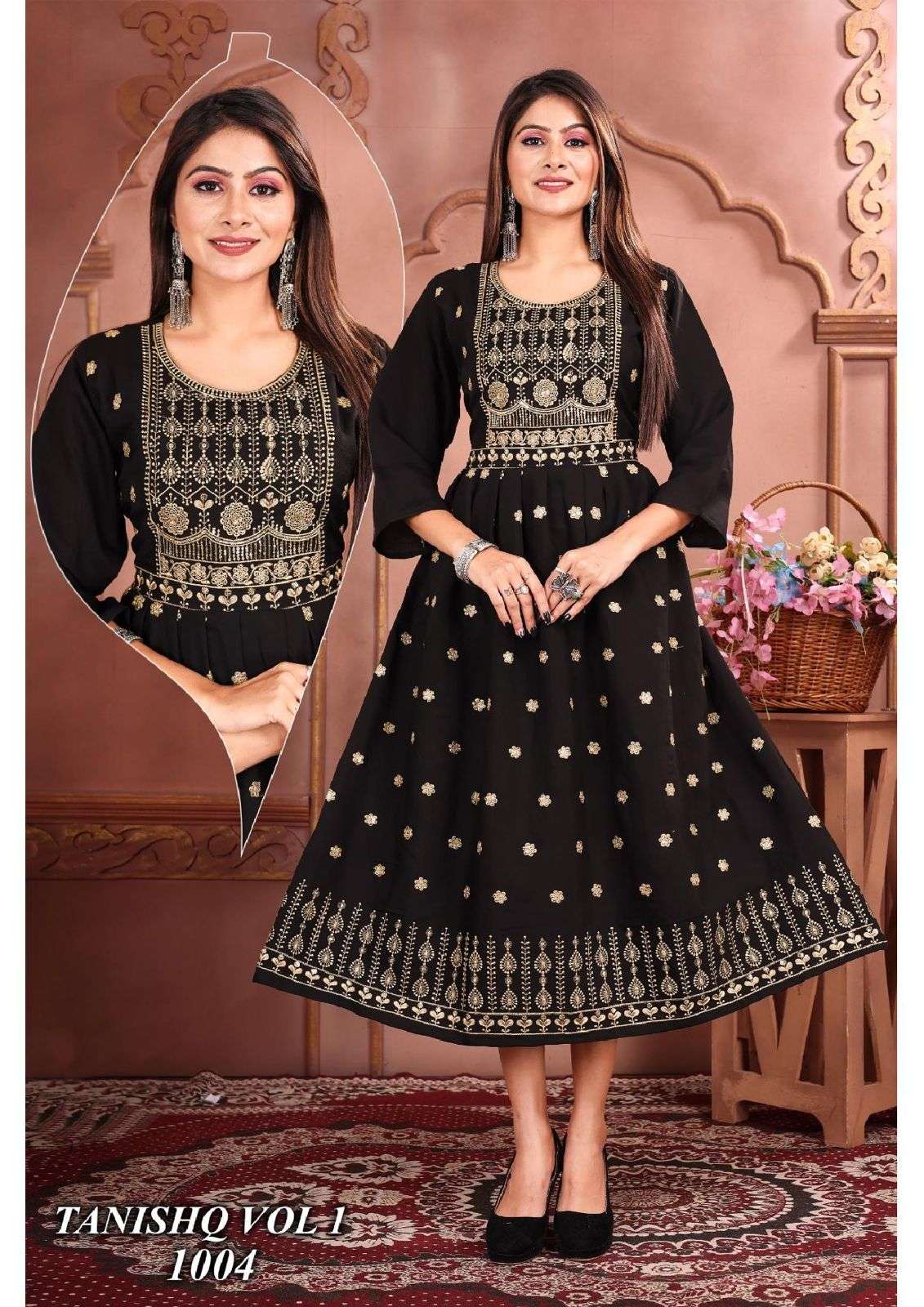 JLF TANISHQ VOL-1 Kurti Wholesale catalog