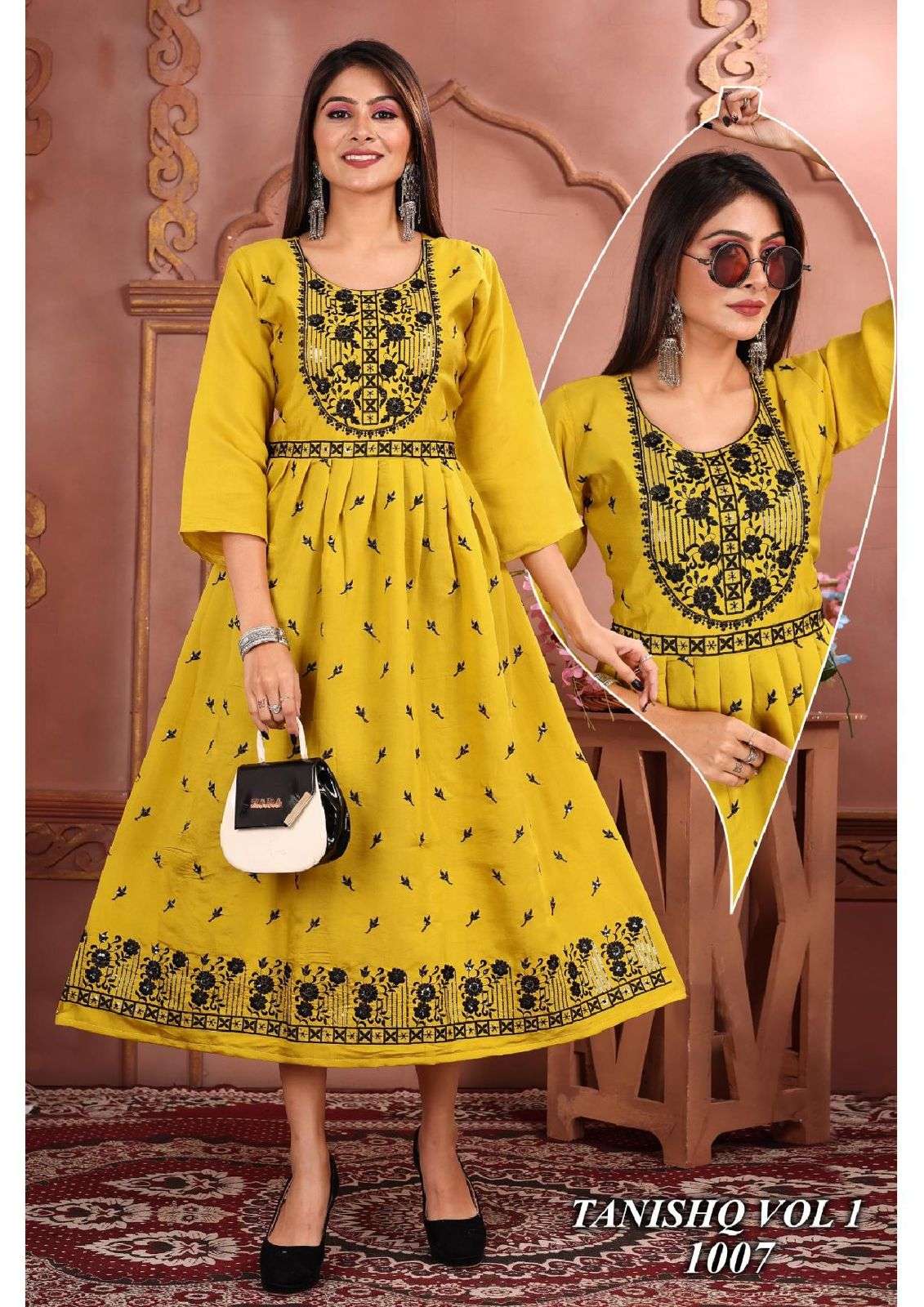 JLF TANISHQ VOL-1 Kurti Wholesale catalog