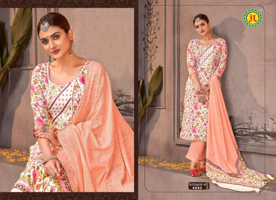 JT Armani Vol-6 -Dress Material -Wholesale Catalog