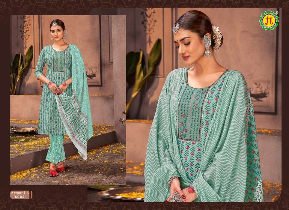 JT Armani Vol-6 -Dress Material -Wholesale Catalog