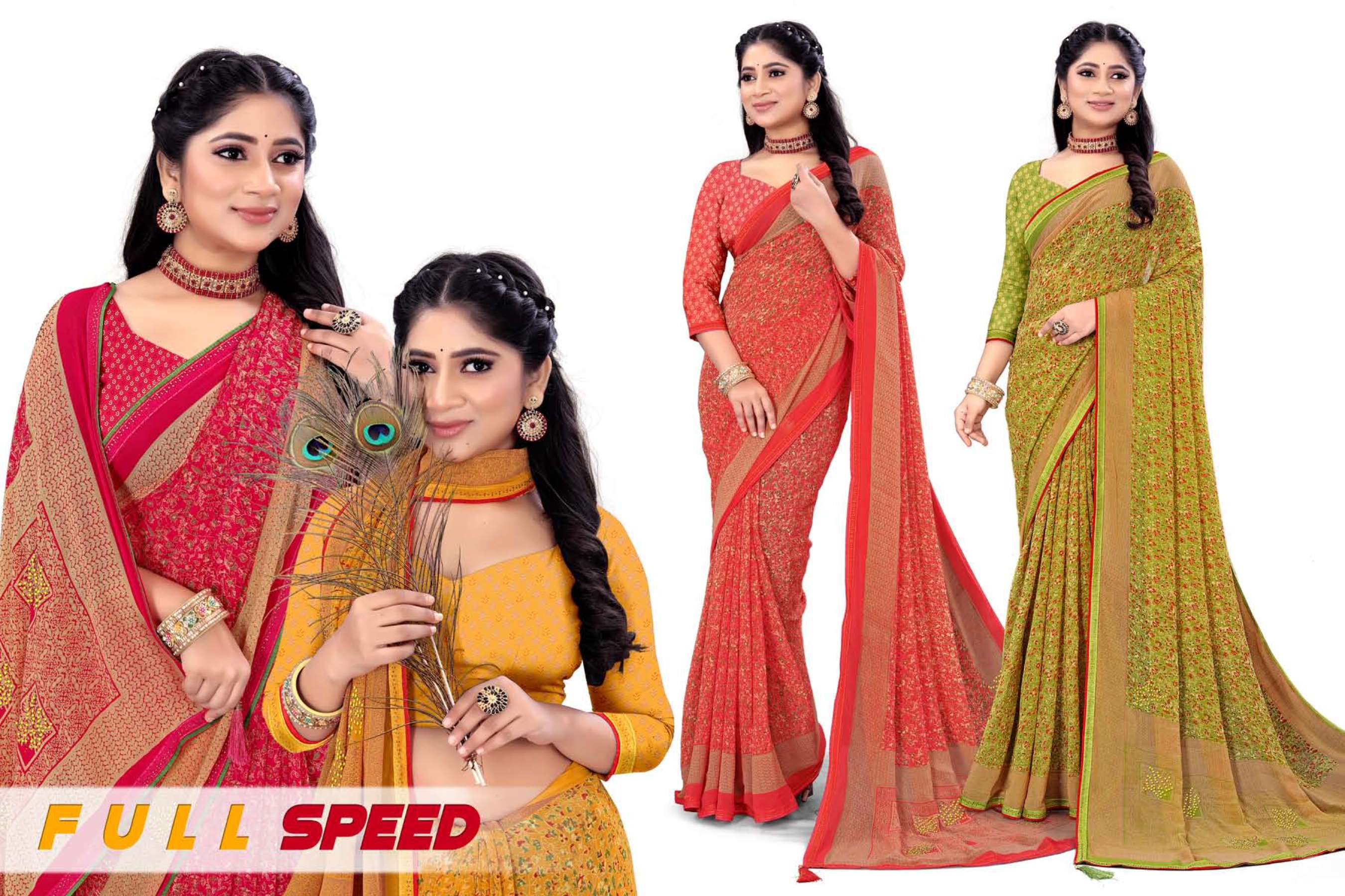 KAMYA FULL SPEED Saree Wholesale catalog