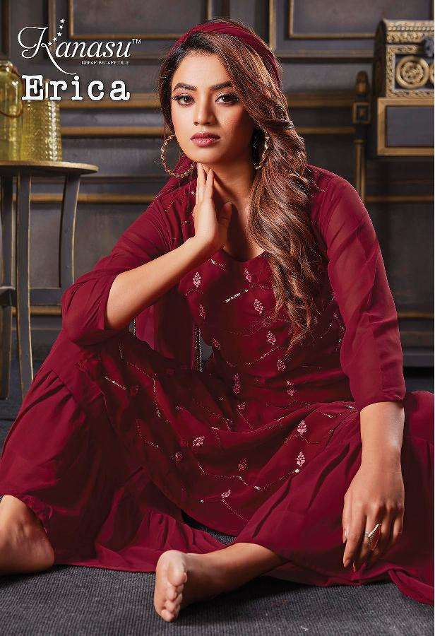 KANASU ERICA GEORGETTE Kurti Wholesale catalog