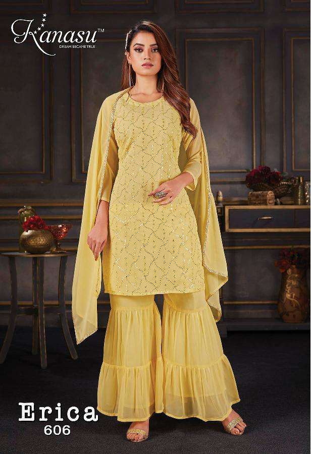 KANASU ERICA GEORGETTE Kurti Wholesale catalog