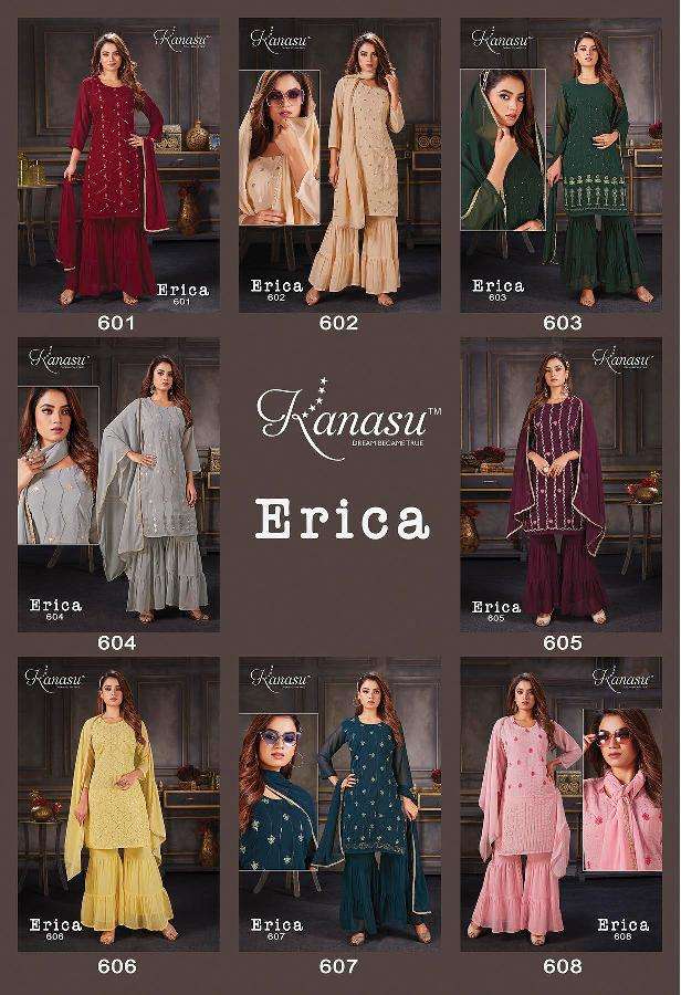 KANASU ERICA GEORGETTE Kurti Wholesale catalog
