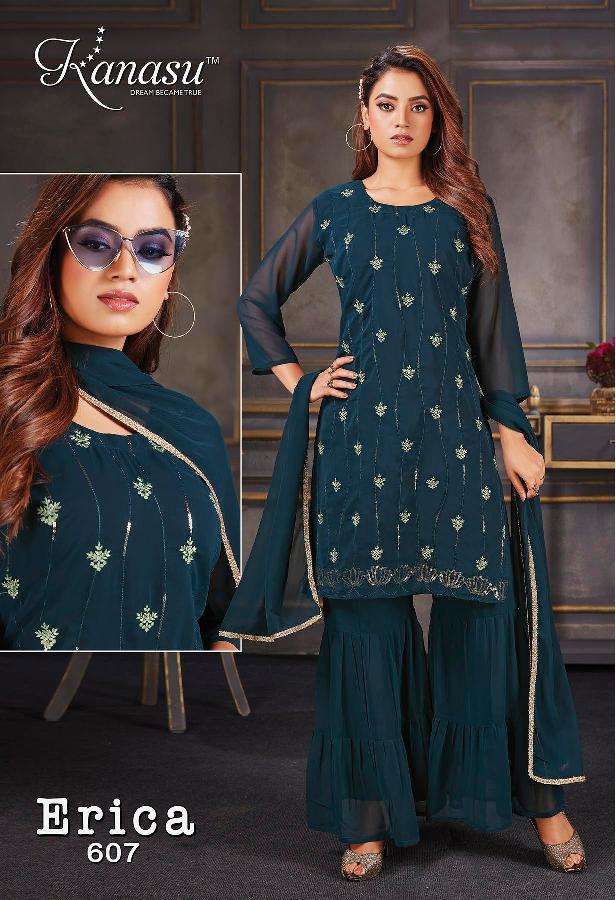 KANASU ERICA GEORGETTE Kurti Wholesale catalog