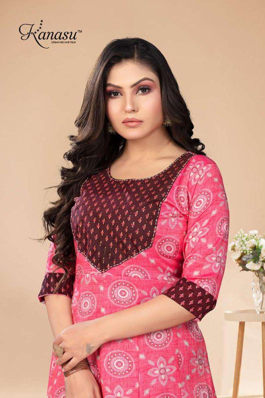 KANASU NIKHAR Kurti Wholesale catalog