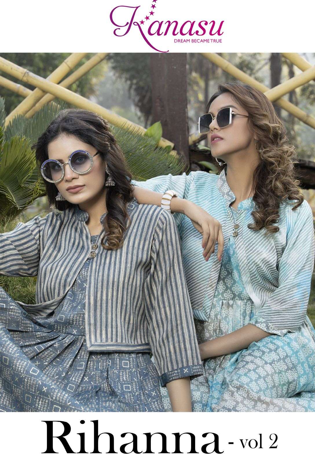 Kanasu Rihanna Vol 2 Printed Kurti Wholesale catalog