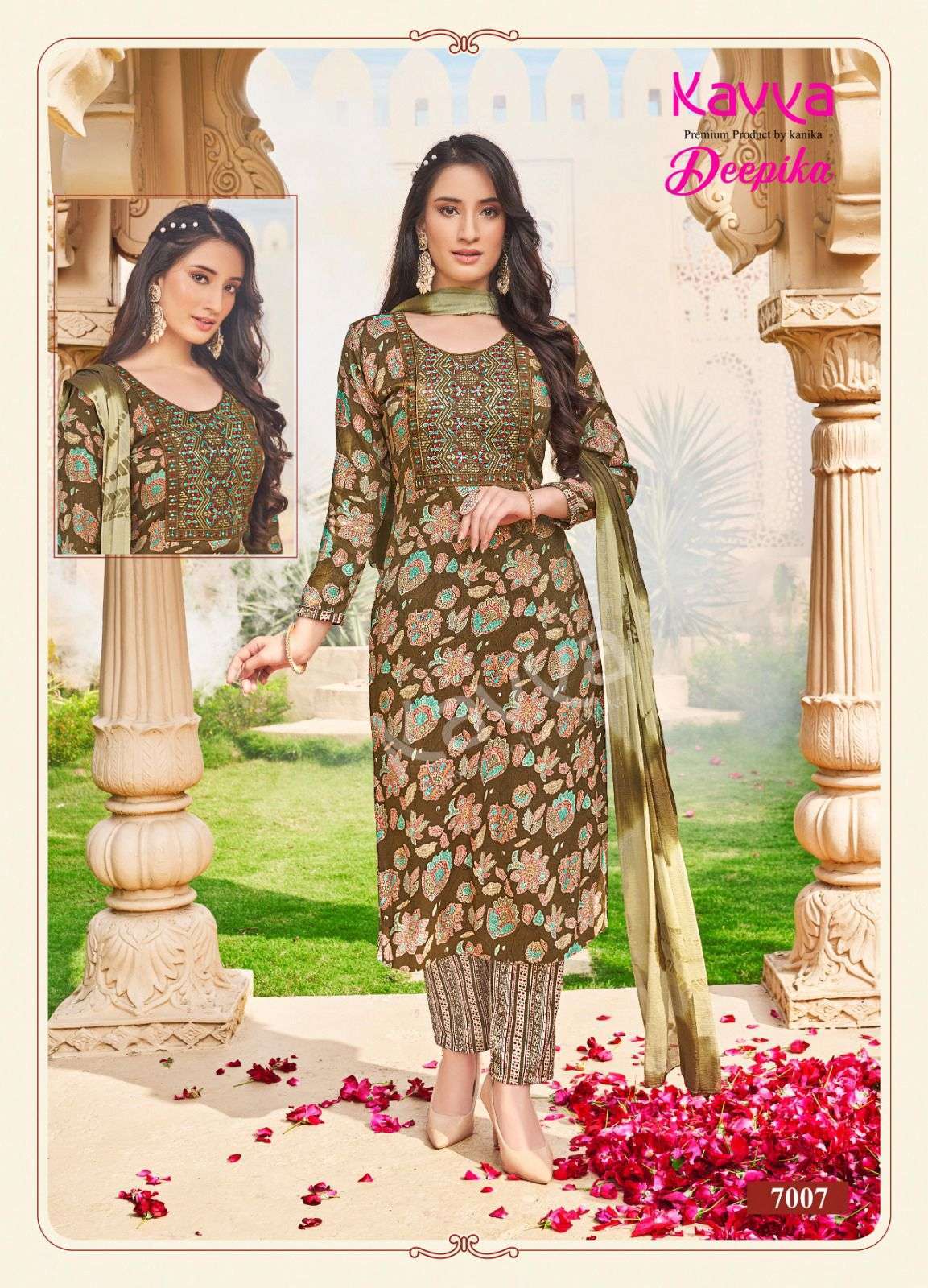 KAVYA DEEPIKA Vol -7 capsule Kurti Wholesale catalog 