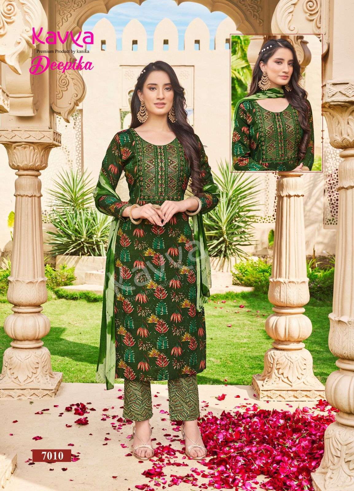 KAVYA DEEPIKA Vol -7 capsule Kurti Wholesale catalog 