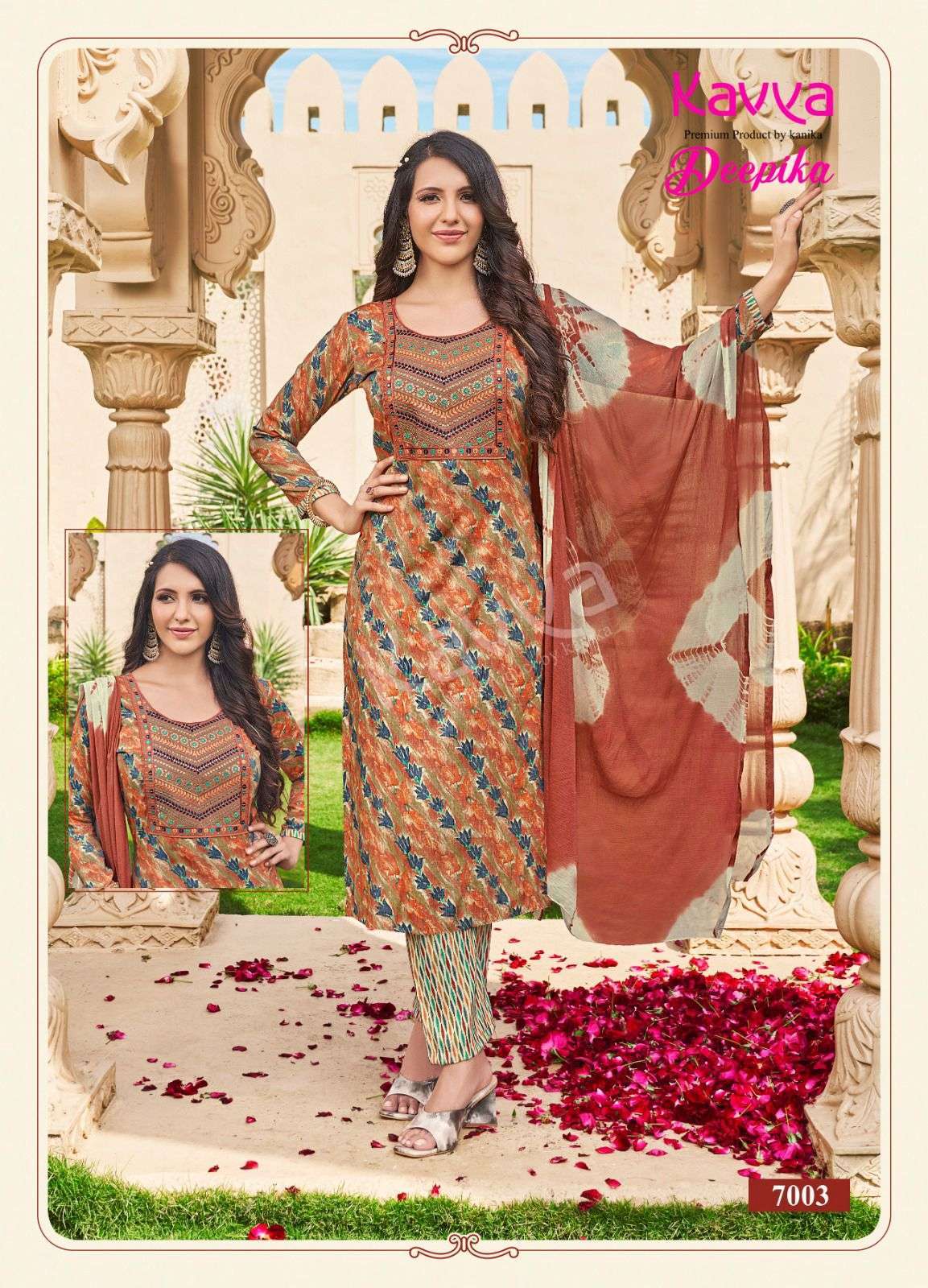 KAVYA DEEPIKA Vol -7 capsule Kurti Wholesale catalog 