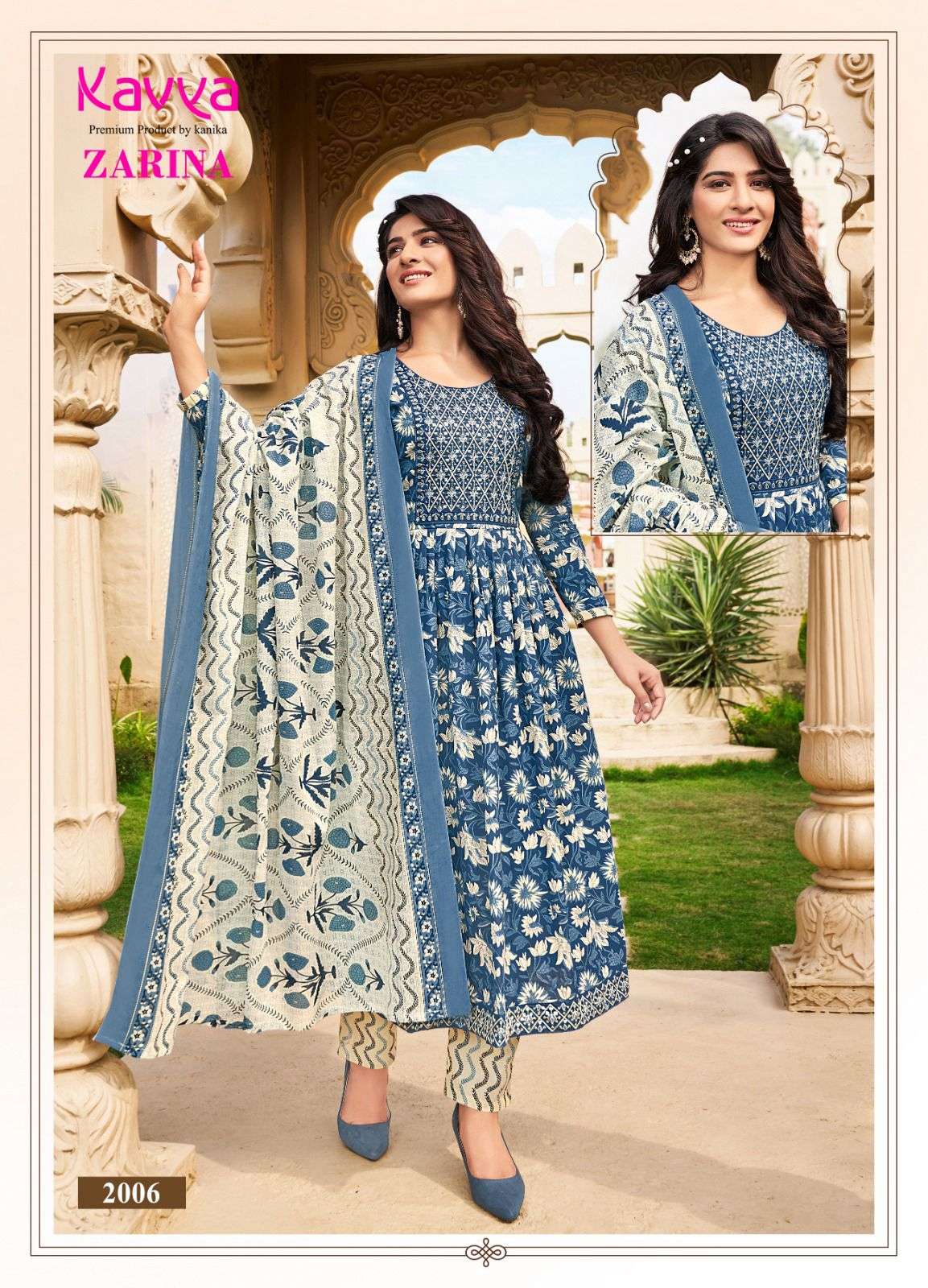 KAVYA ZARINA vol 2 Kurti Wholesale catalog