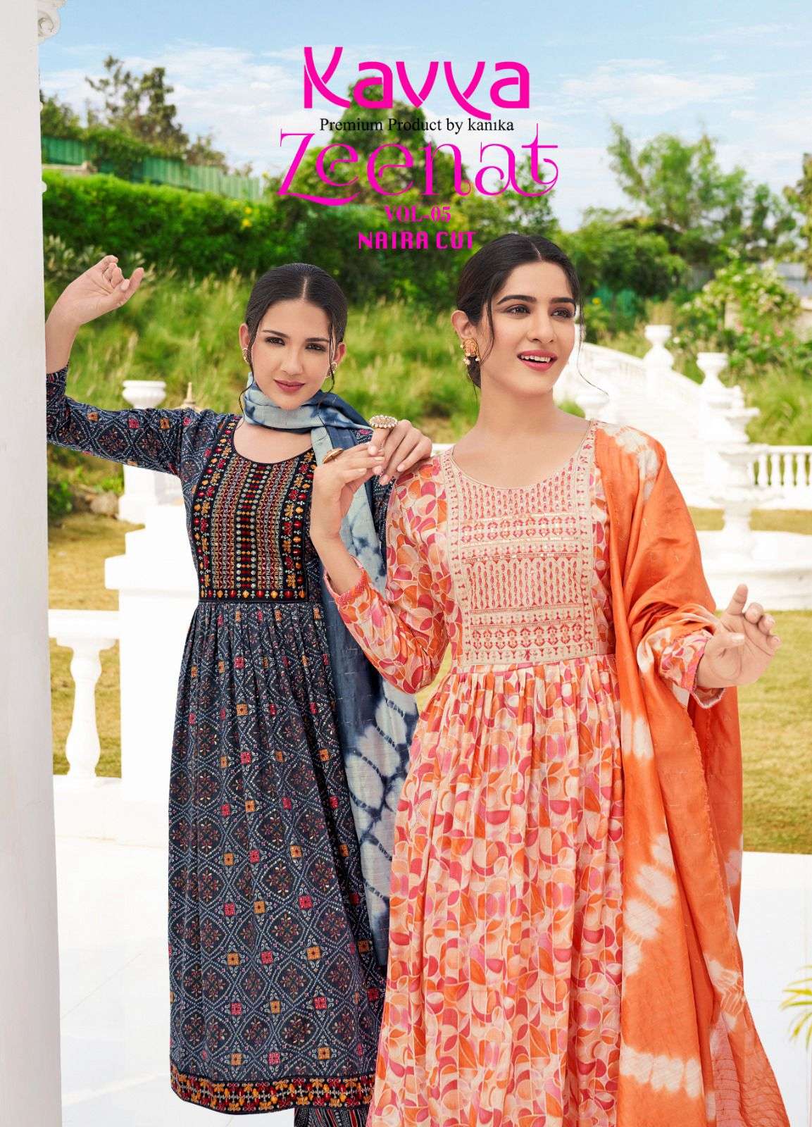 KAVYA ZEENAT VOL 5 Kurti Wholesale catalog