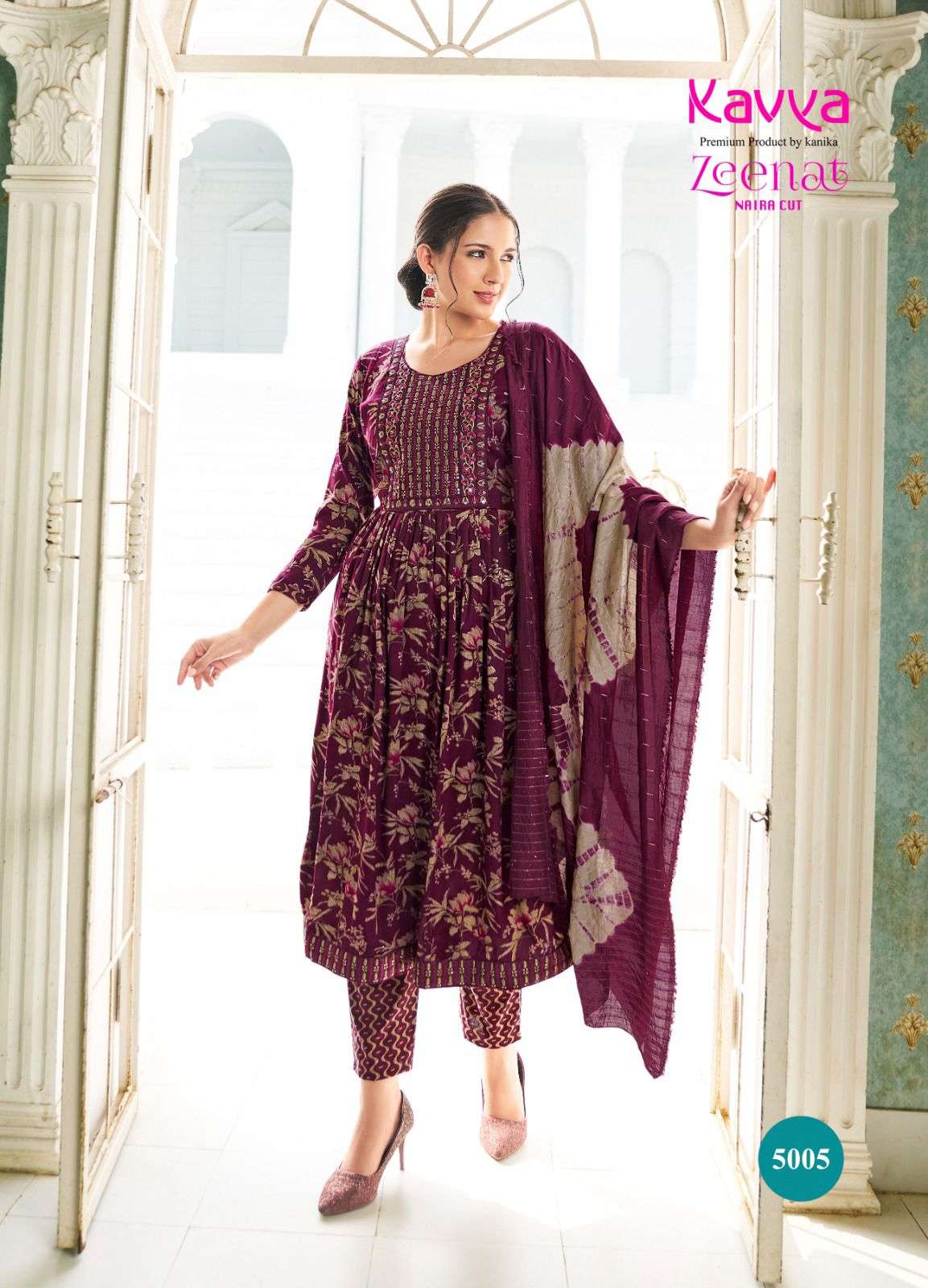 KAVYA ZEENAT VOL 5 Kurti Wholesale catalog