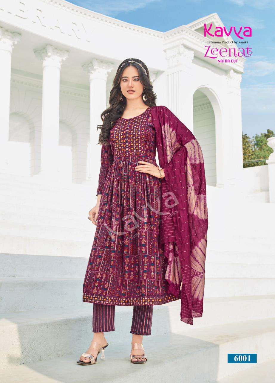 KAVYA ZEENAT VOL 6 Kurti Wholesale catalog