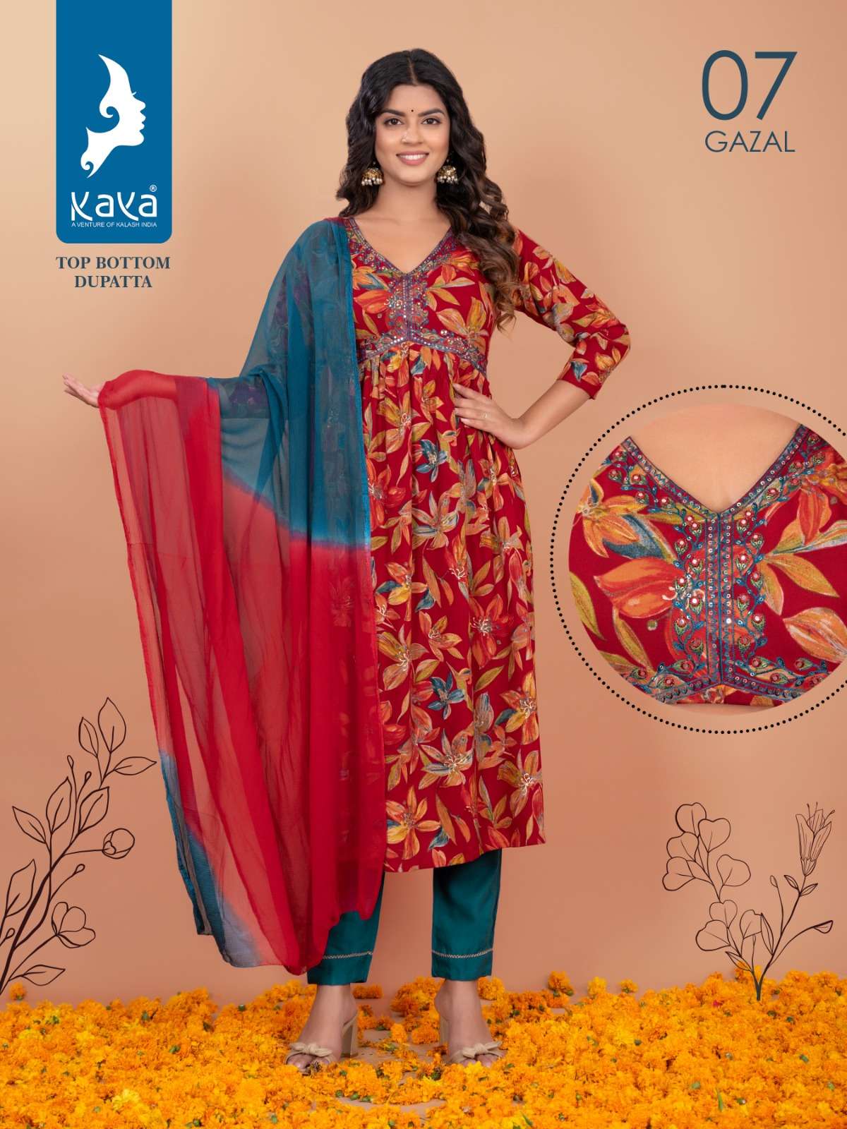 KAYA GAZAL ALAYA Kurti Wholesale catalog